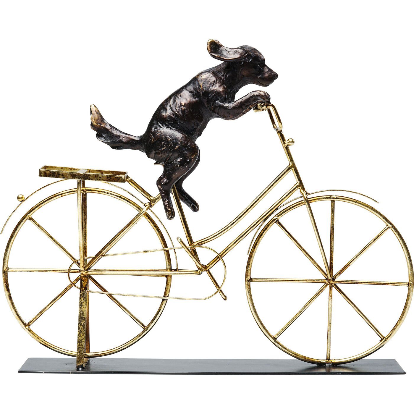 KARE Dog Bike Dekofigur
