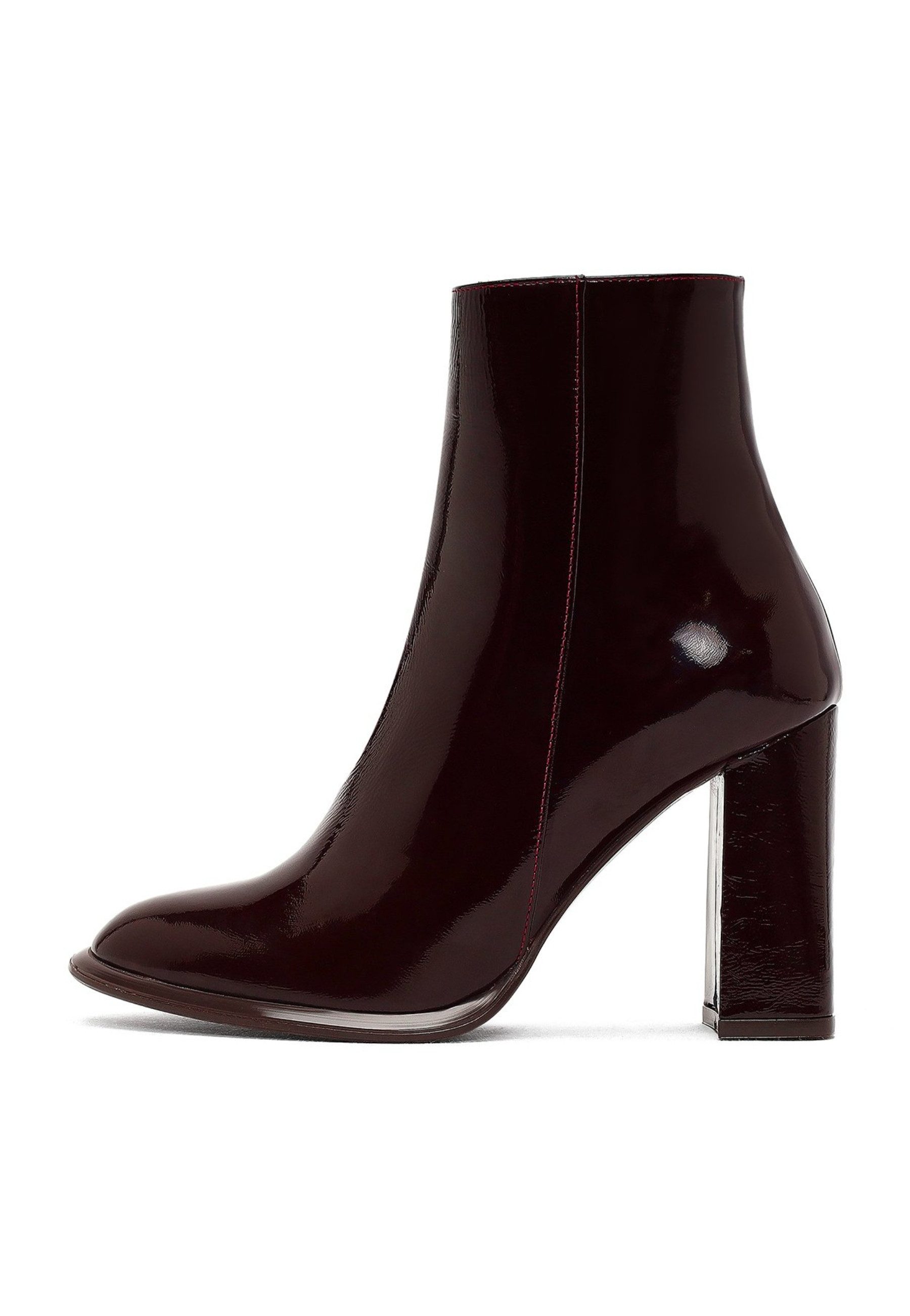 Derimod Absatz-Stiefeletten aus Lackleder Ankleboots günstig online kaufen