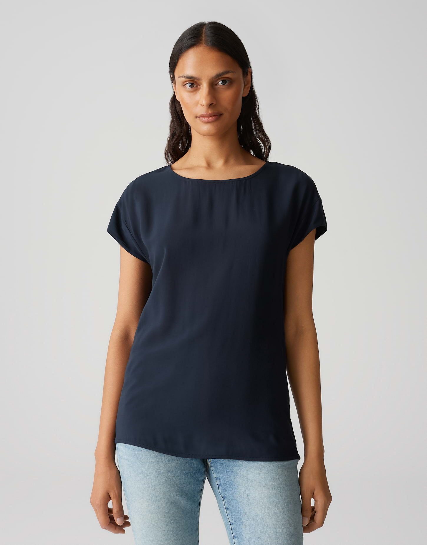 OPUS Kurzarmshirt SKITA SOFT Regular aus Material Mix günstig online kaufen