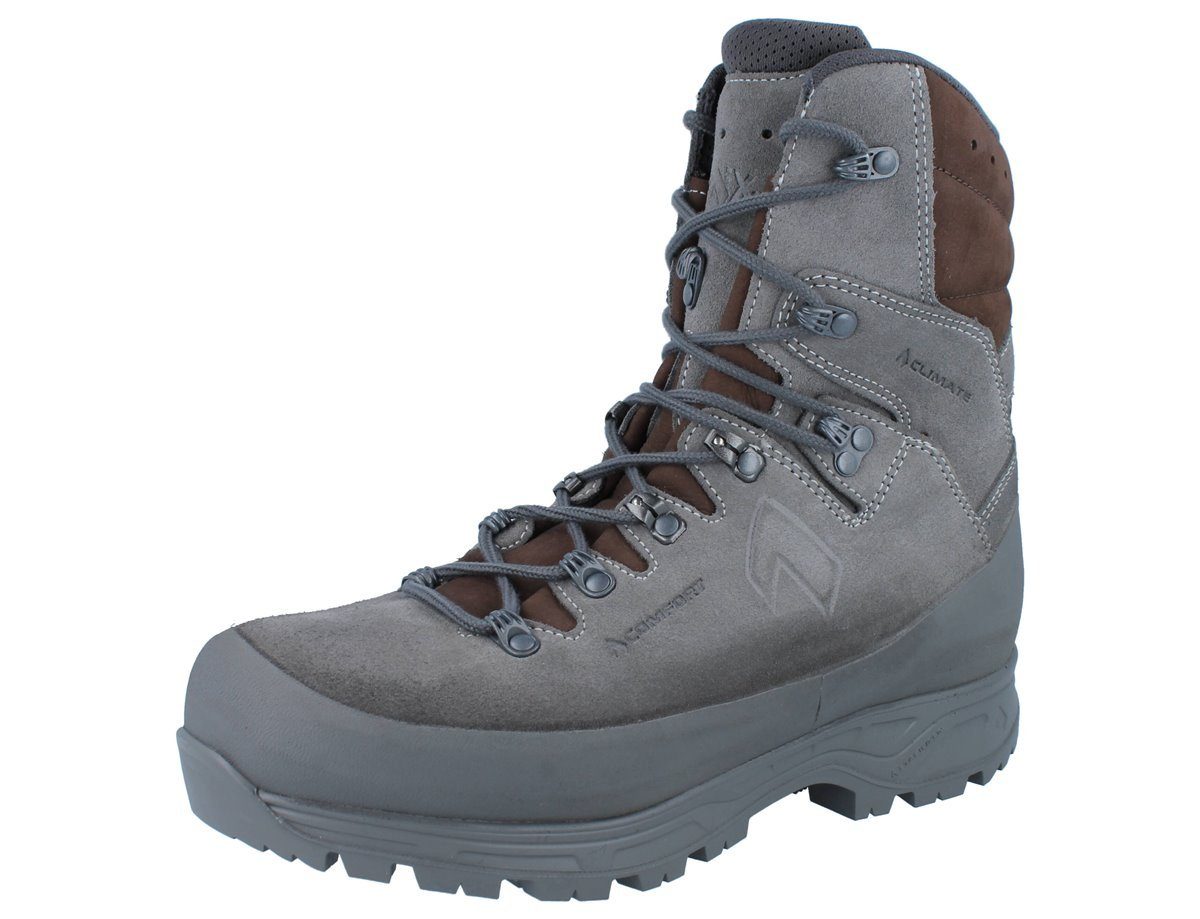 haix HAIX Nature Winter GTX Herren Gore-Tex Winterstiefel grau braun Leder Outdoorwinterstiefel Wasserdicht