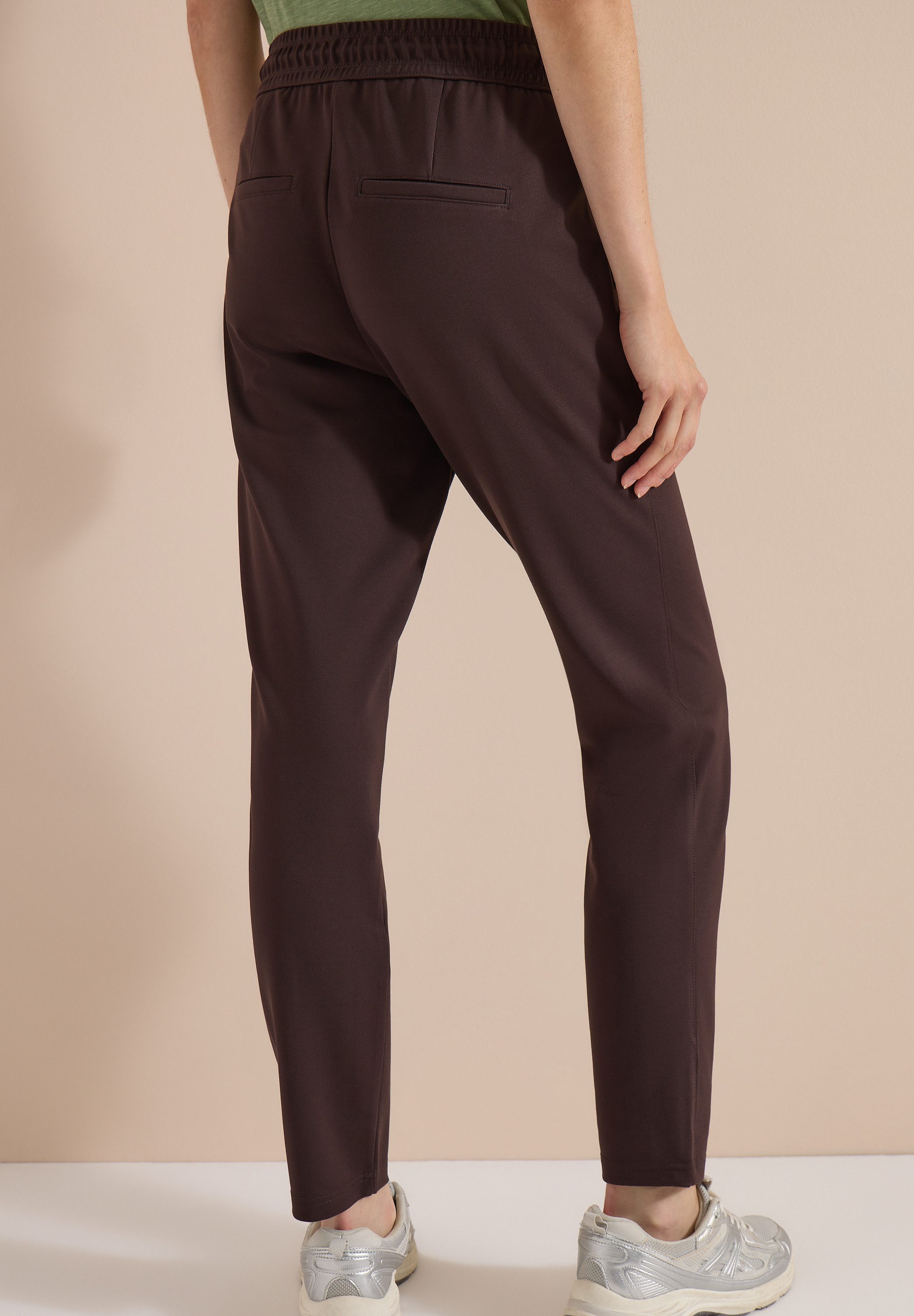 CECIL Stoffhose Style Tracey mit elastischem Bund und Tunnelzug