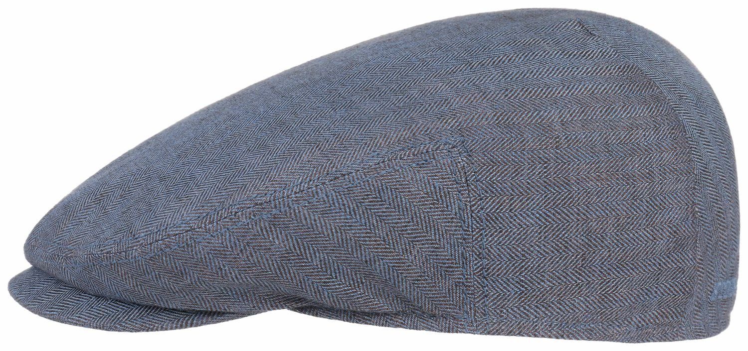 Stetson Schiebermütze Kent Linen mit UV-Schutz 40+ 326 Fischgr. navy/braun