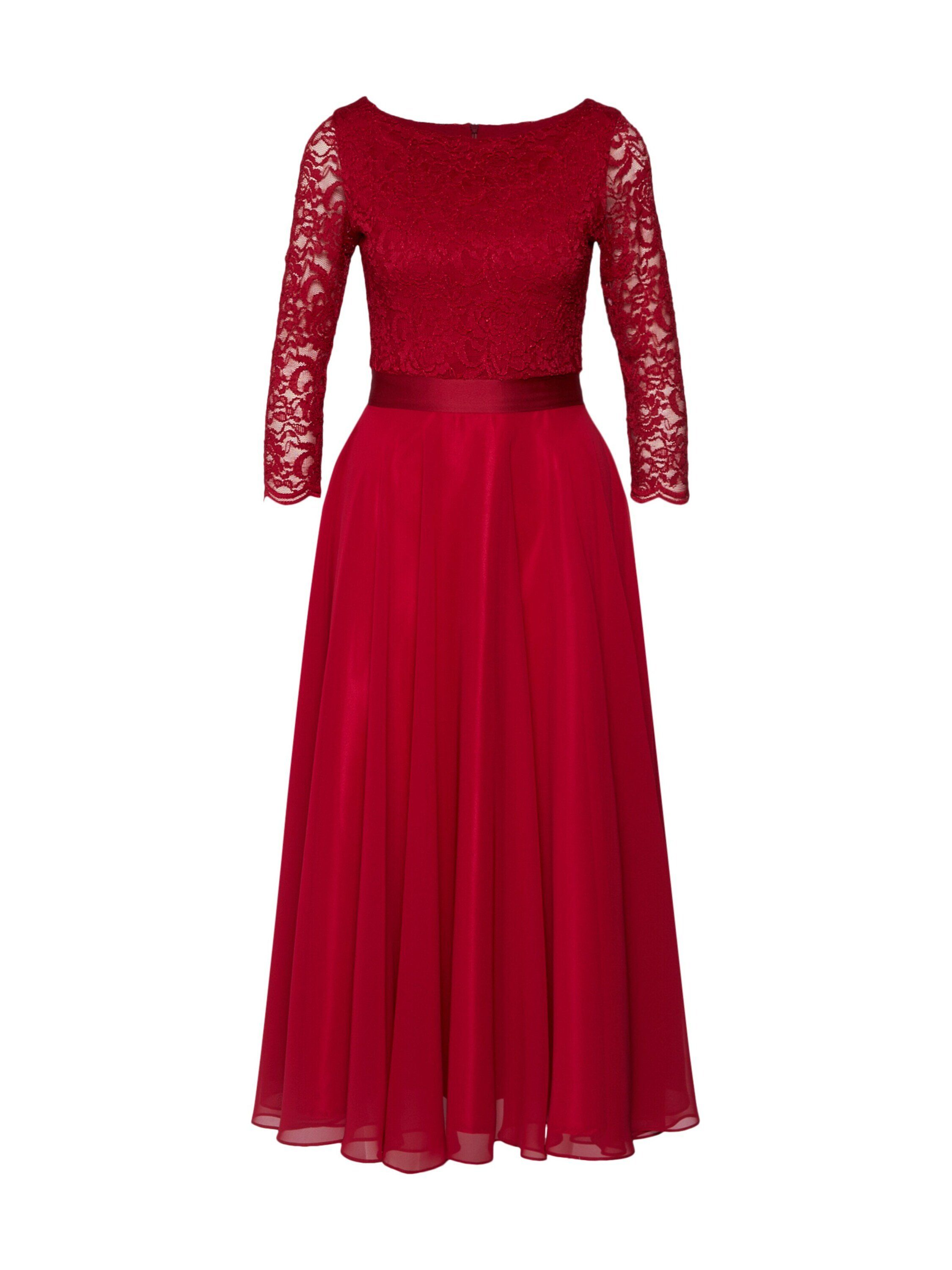 SWING Cocktailkleid (1-tlg) Spitze