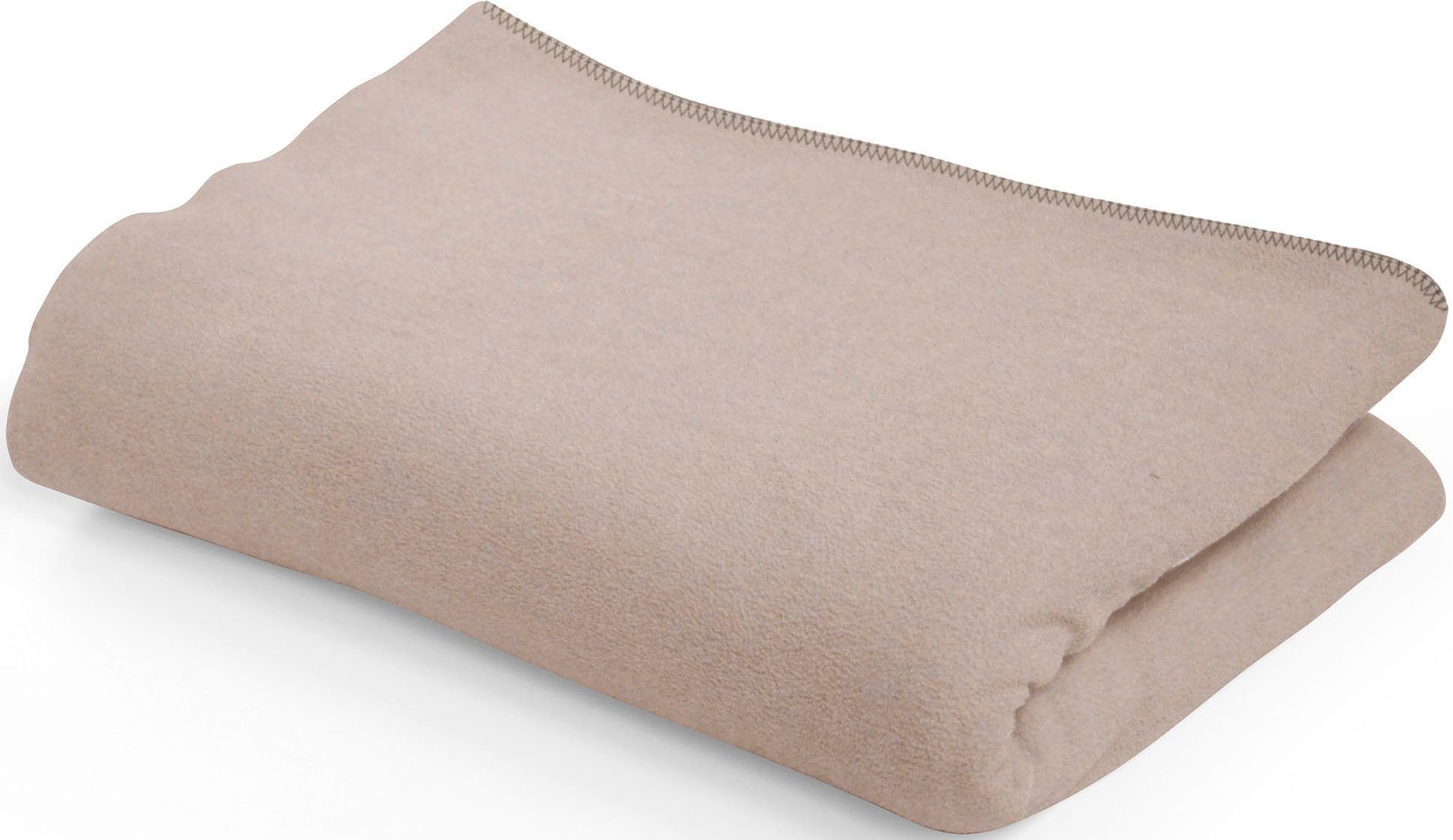 Wohndecke Kuscheldecke, SETEX, mit Ziernaht in günstig online kaufen