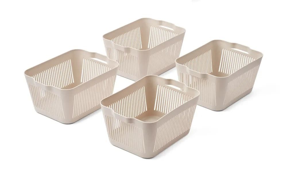 Liewood Aufbewahrungskorb Liewood Korb - Makeeva, S 4-Pack, Farbe: Sandy