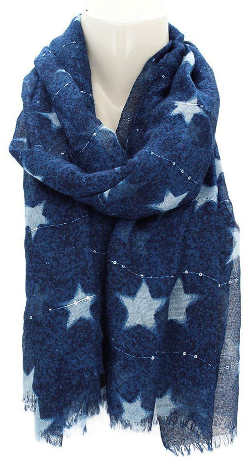 chic4home Schal Dreamy Flair, (1-St. 1-teilig), sommerlicher Damen Schal mi günstig online kaufen