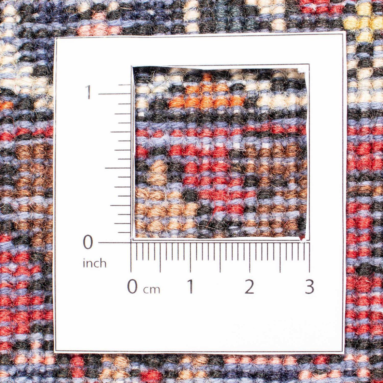 Wollteppich Bachtiar Zertifikat 305 morgenland, mit Rosso cm, Höhe: Medaillon Unikat rechteckig, mm, 10 211 x