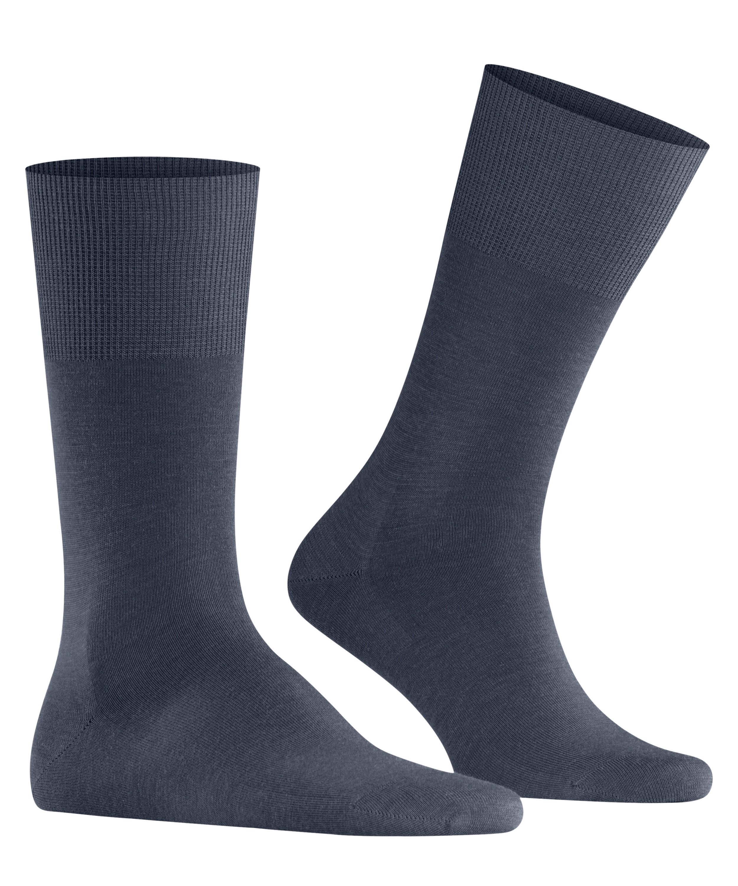 FALKE Socken Airport klimaregulierend durch Schurwolle, atmungsaktiv, geruchshemmend