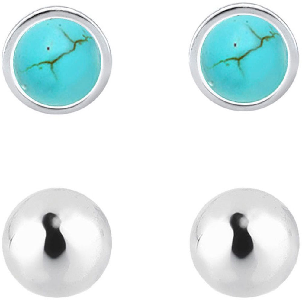 Elli Ohrstecker-Set Schmuck Geschenk Silber 925 Ohrringe (Set, 4-tlg), mit günstig online kaufen