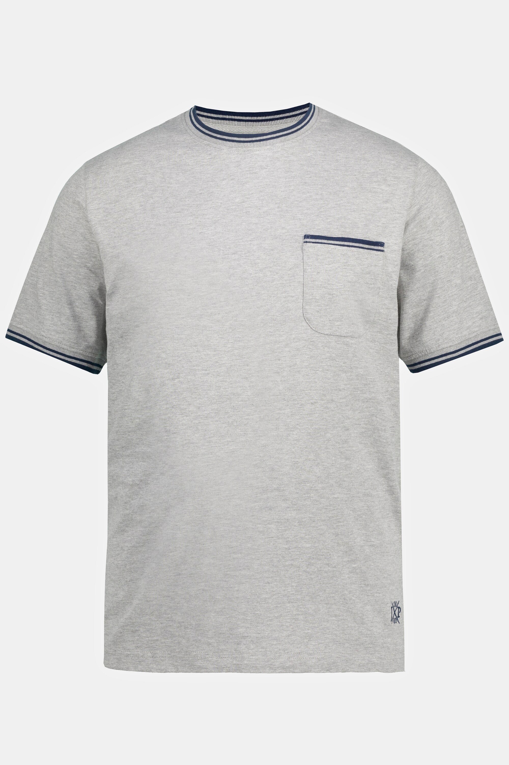 Schlafanzug Schlafanzug Zweiteiler T-Shirt mit Minimal-Muster JP1880