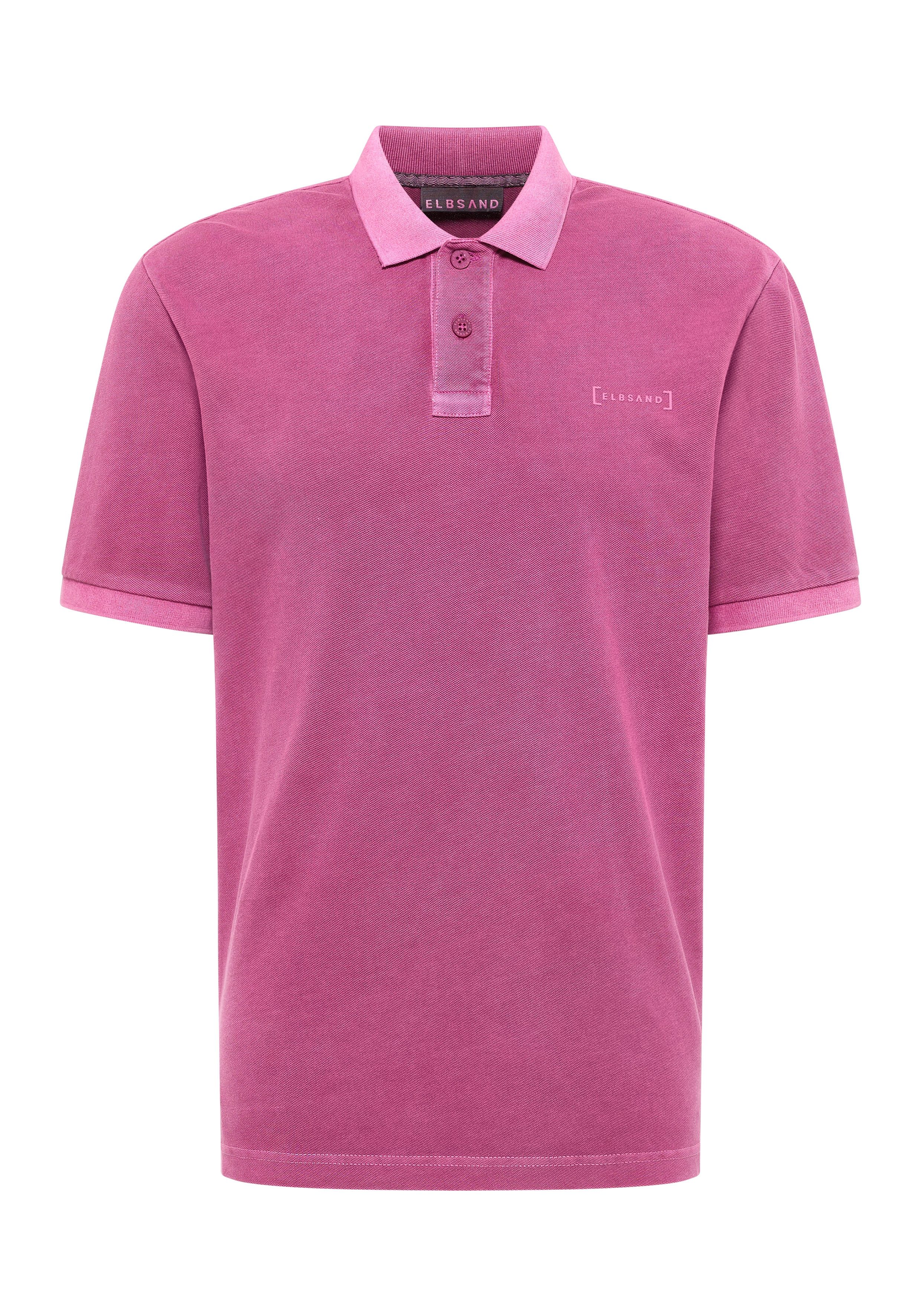 Elbsand Poloshirt Len Herren Gerippter Flachstrickkragen, günstig online kaufen