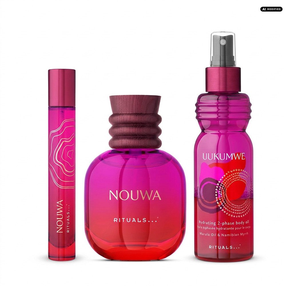 Rituals Eau de Parfum Rituals Nouwa Uukumwe Parfum und Body Oil Bundle, Eau de Parfum Duo mit passendem Uukumwe Körperöl