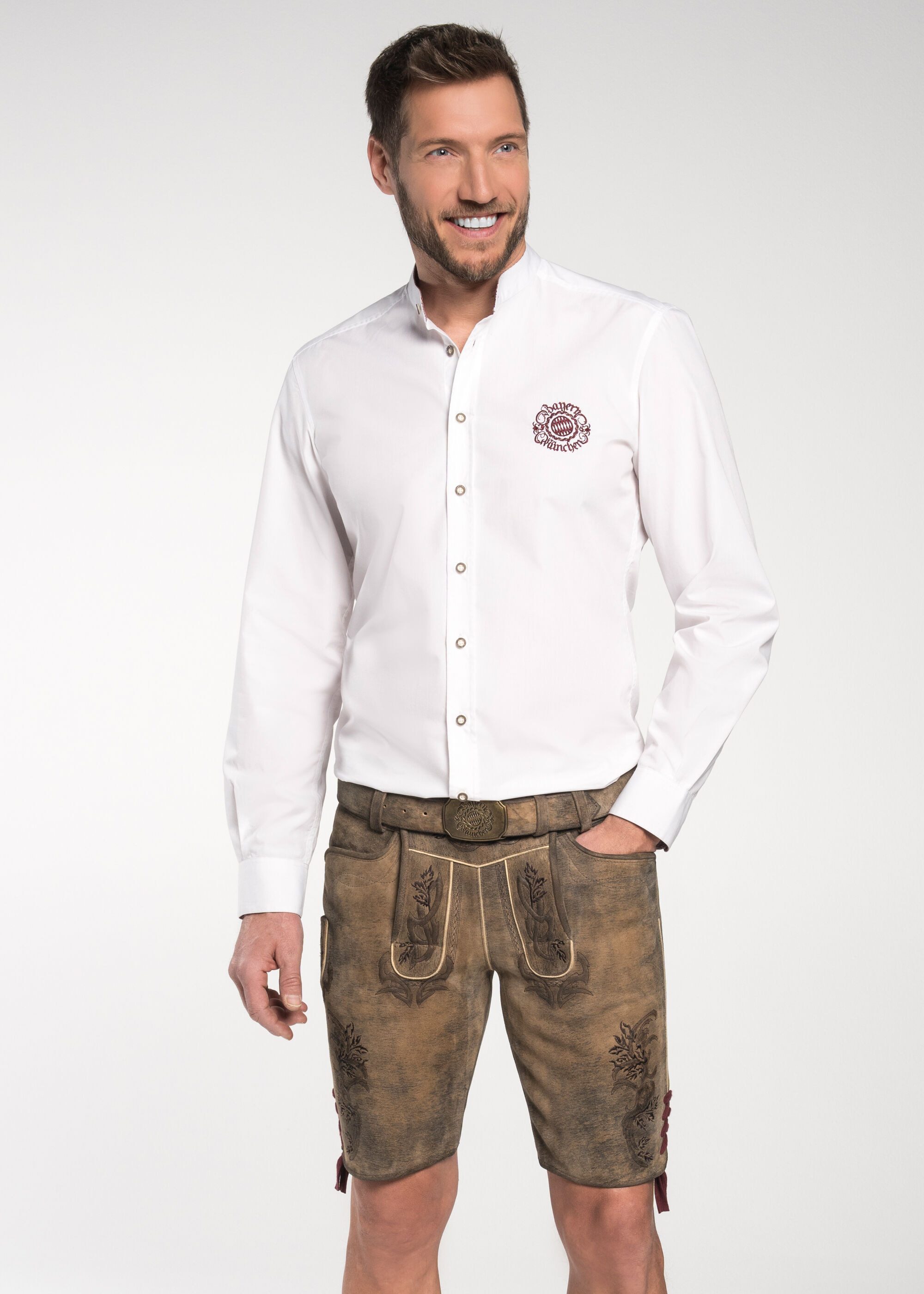 Spieth & Wensky Shorts Lederhose "FCB günstig online kaufen