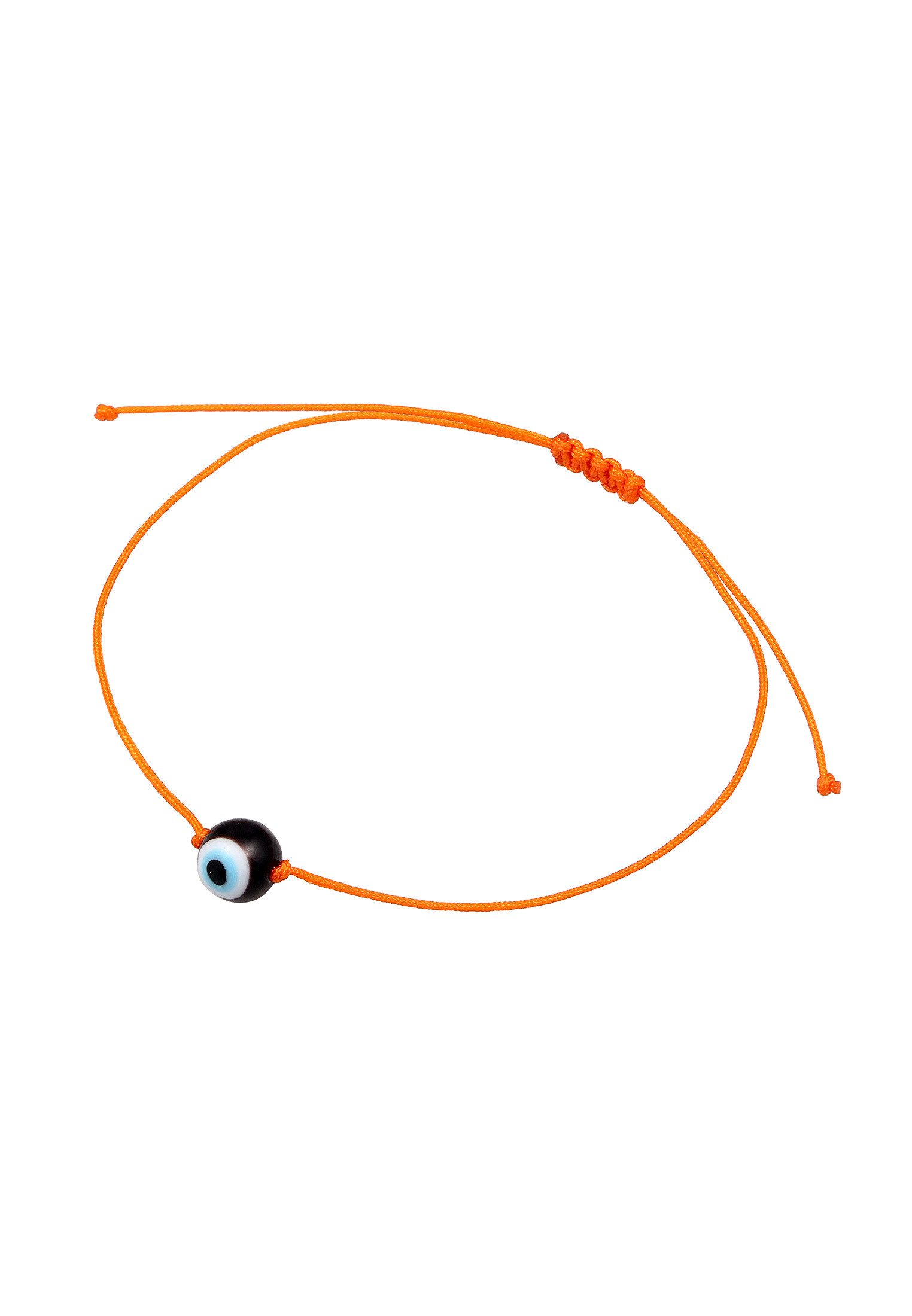 Kuzzoi Bead-Armband-Set Nylon Textilarmband Evil Eye günstig online kaufen