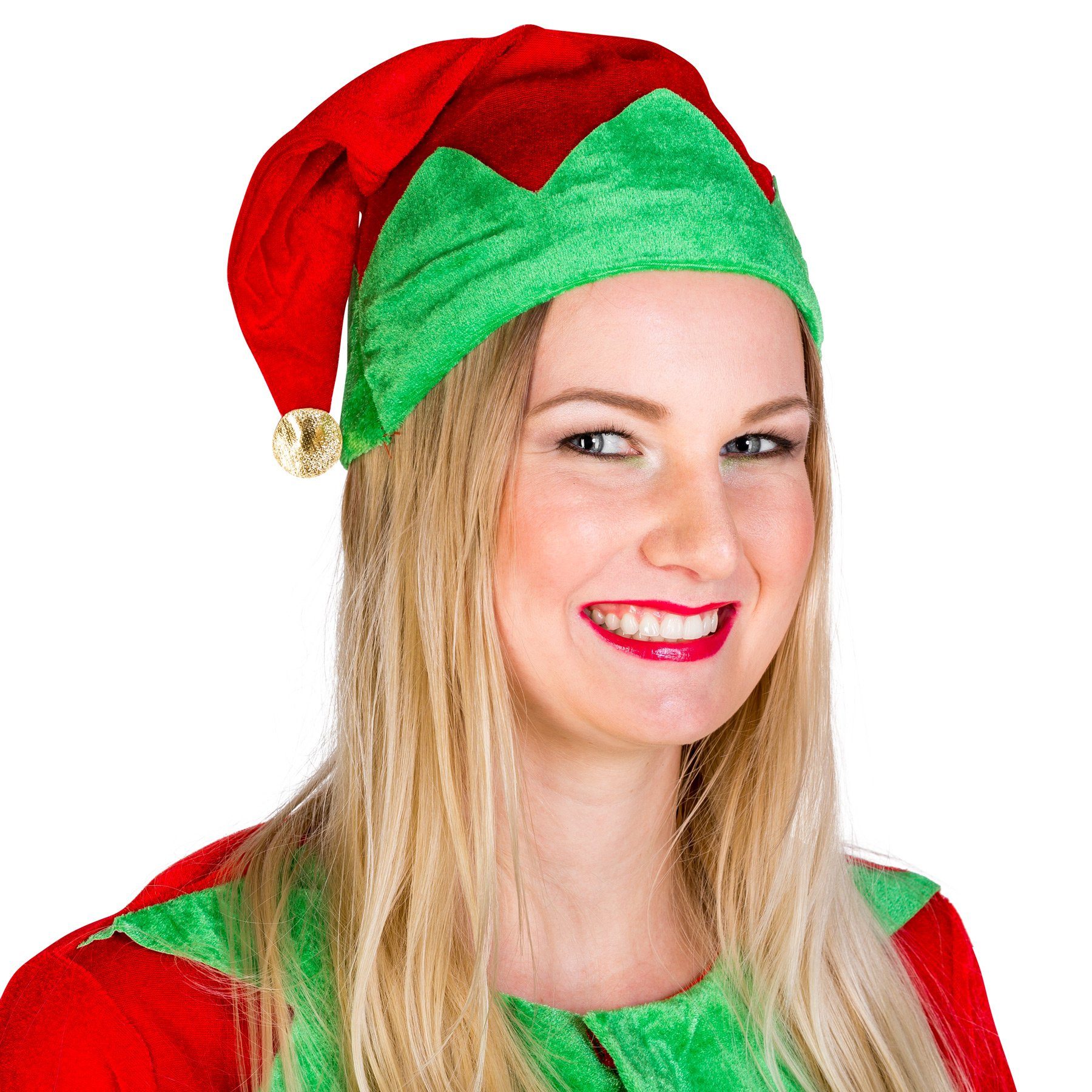dressforfun Engel-Kostüm Frauenkostüm Weihnachtselfe, Langarm-Shirt in Jacket-Optik