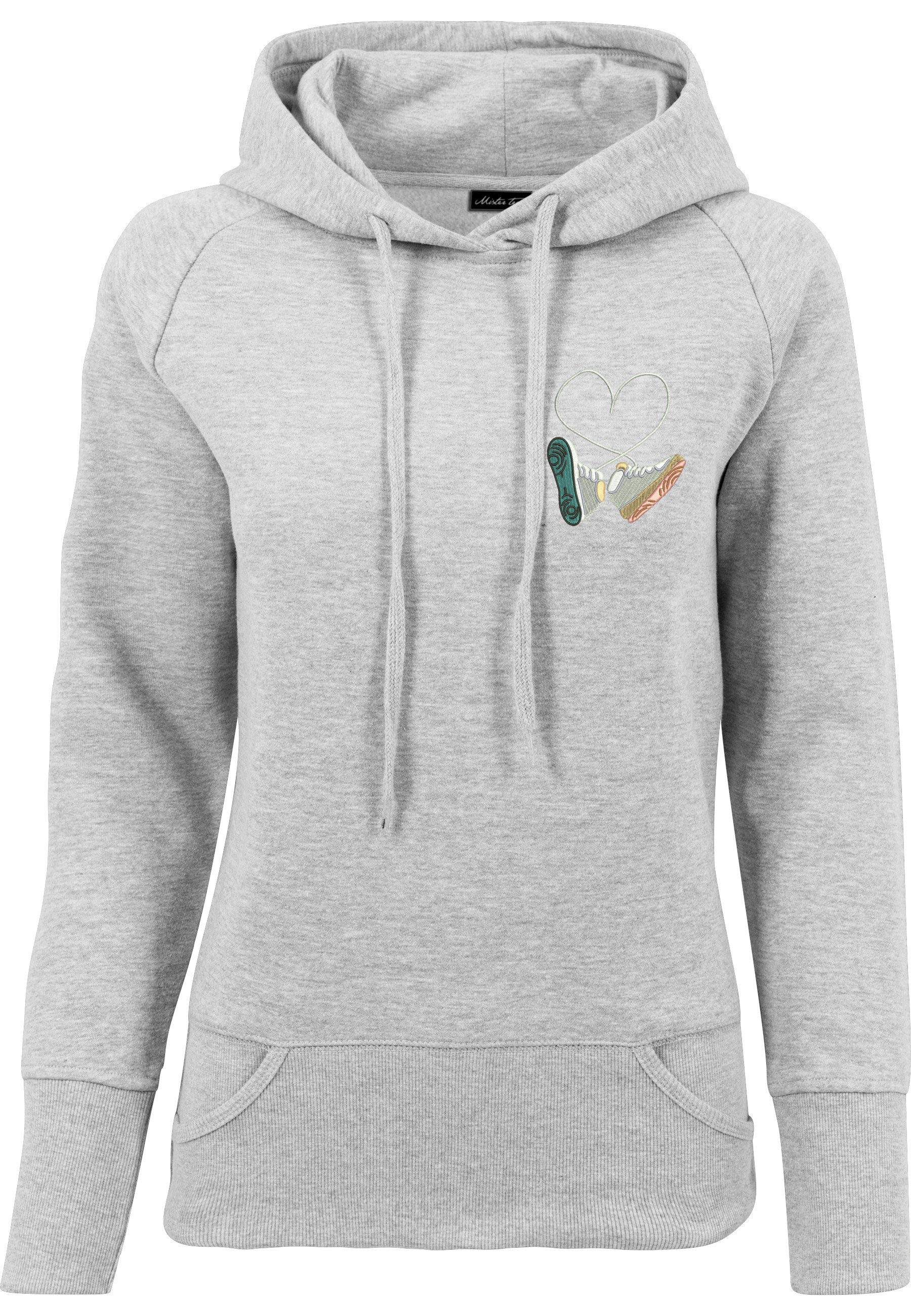 MisterTee Rundhalspullover MisterTee Herren Damen Ladies Kicks Love EMB Hoody (1-tlg)