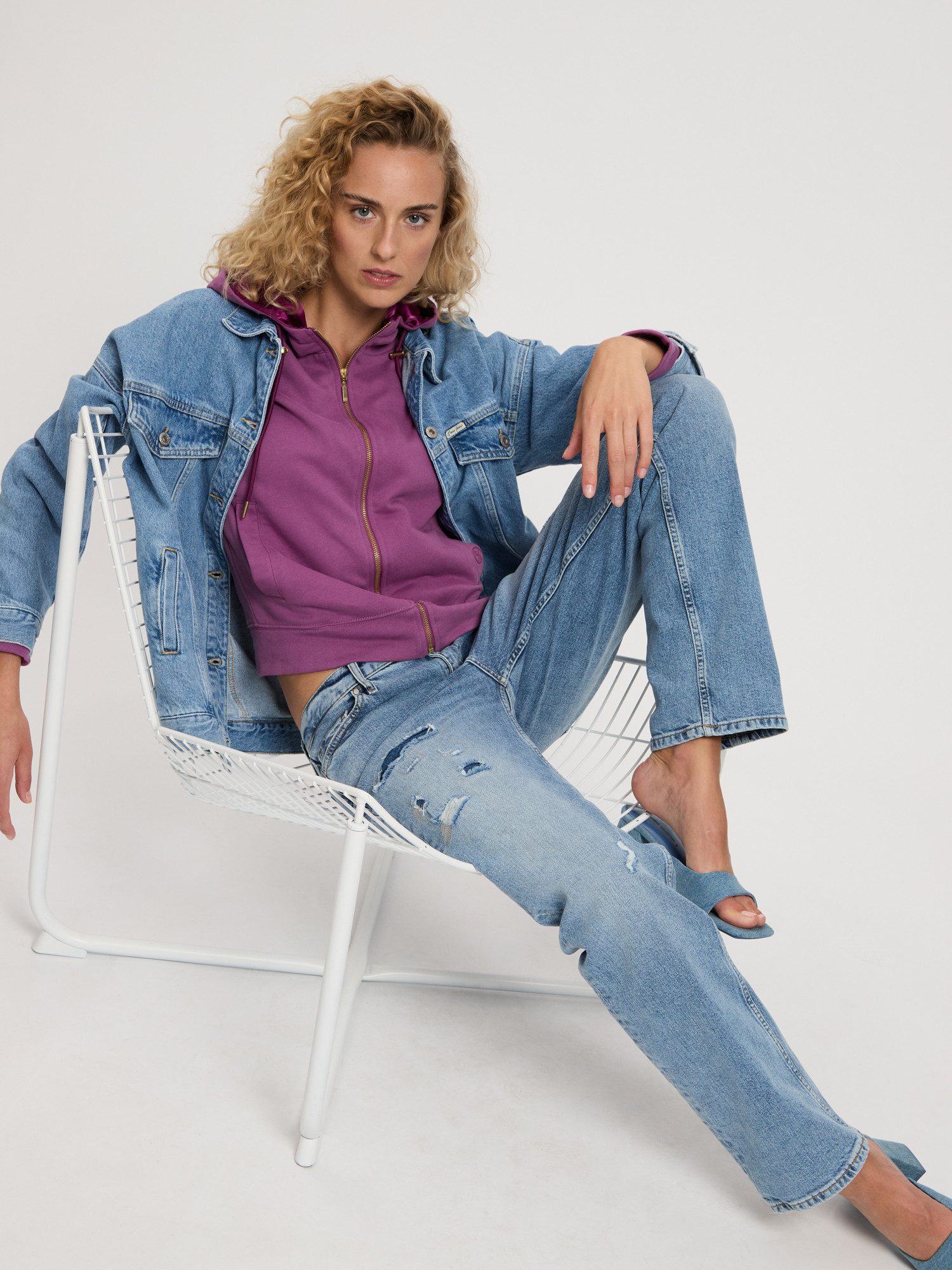 CROSS JEANS® Sweatjacke 65423 günstig online kaufen