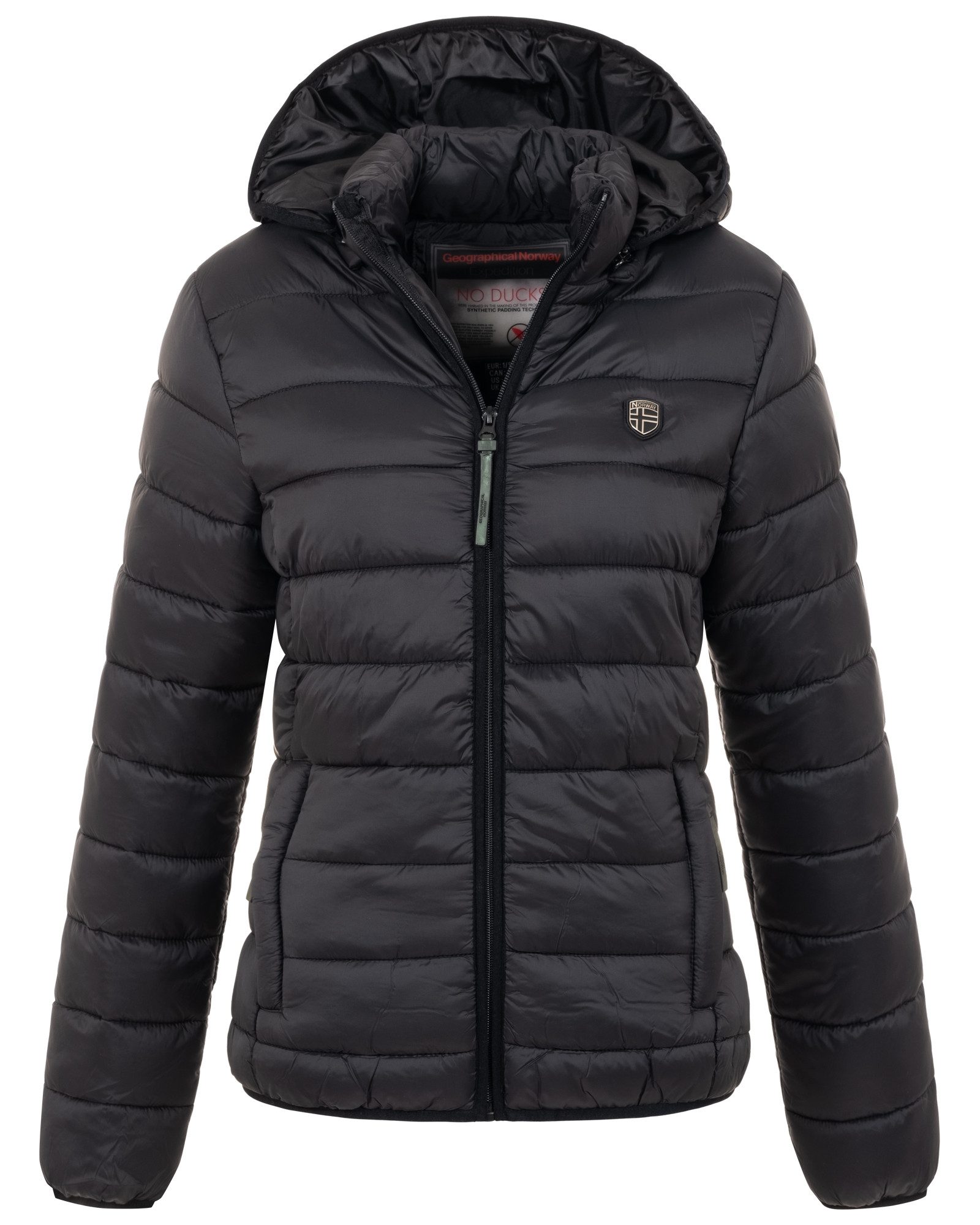 Geographical Norway Steppjacke Damen Herbst Winter Jacke Steppjacke Outdoor Übergangsjacke leicht