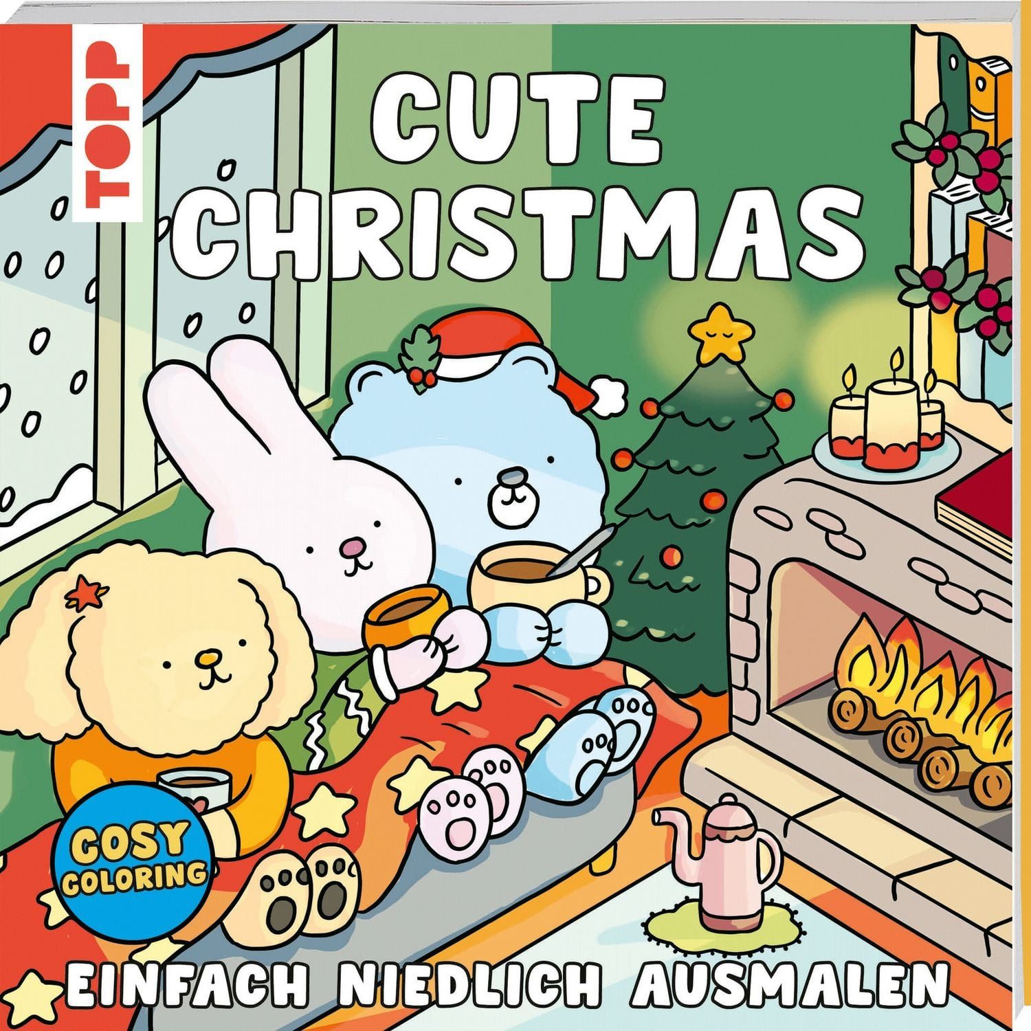 Cosy Coloring - Cute Christmas / Anna Guillet