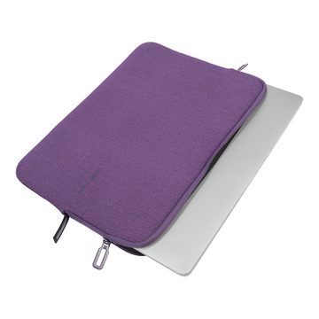 Tucano Laptop-Hülle Second Skin Mélange, Neopren Notebook Sleeve, Lila 12 Zoll, 12-13 Zoll Laptops