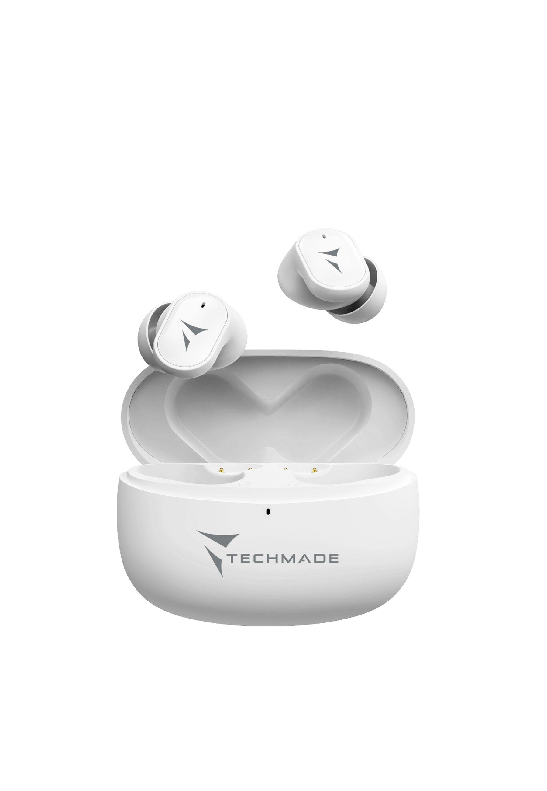 Techmade Techmade Earbuds K111 Weiß In-Ear-Kopfhörer (Noise-Cancelling)