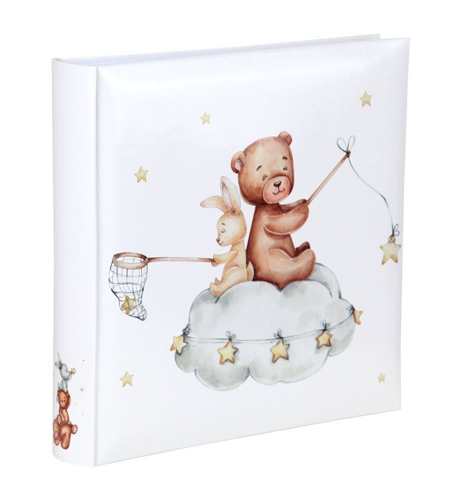 Fotoalbum Hase cm 100 Seiten Bears Fotoalbum Bear & weiße & Album IDEAL TREND Foto Cat 30x30 Baby Kinder