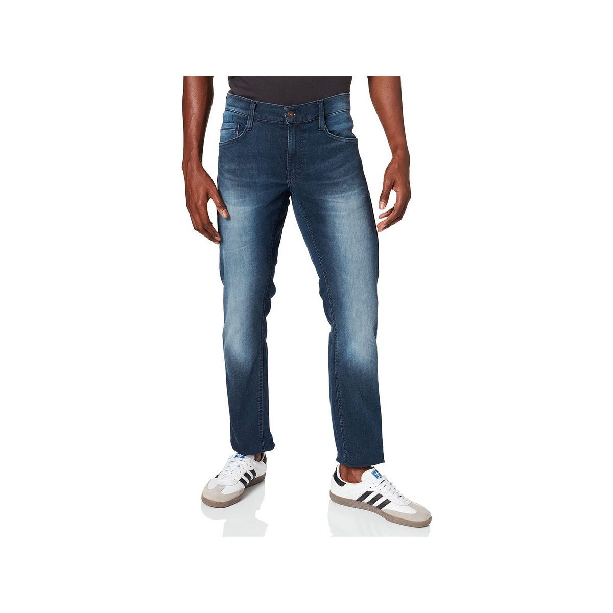 MUSTANG 5-Pocket-Jeans blau (1-tlg)