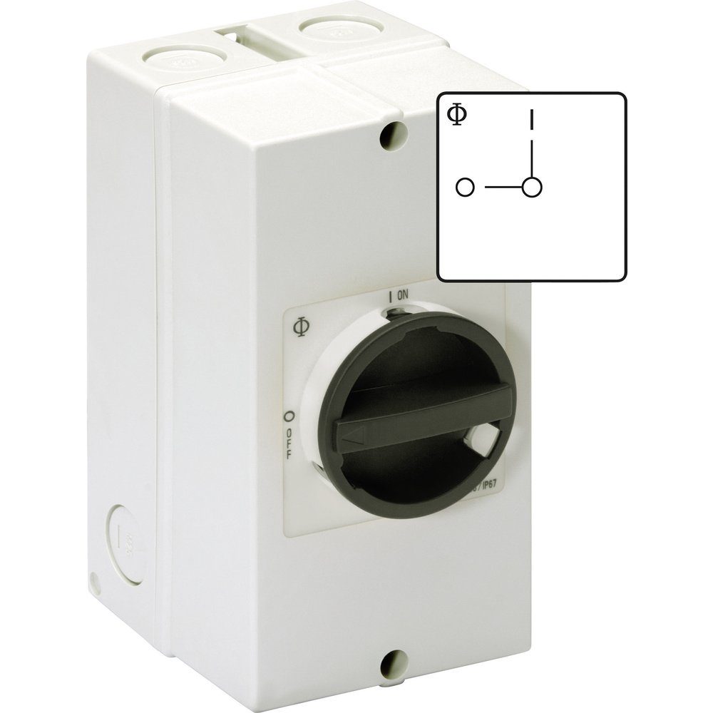 Schalter Kraus & Naimer KG10.T103/40.KS51V Reparaturschalter absperrbar 20 A 1