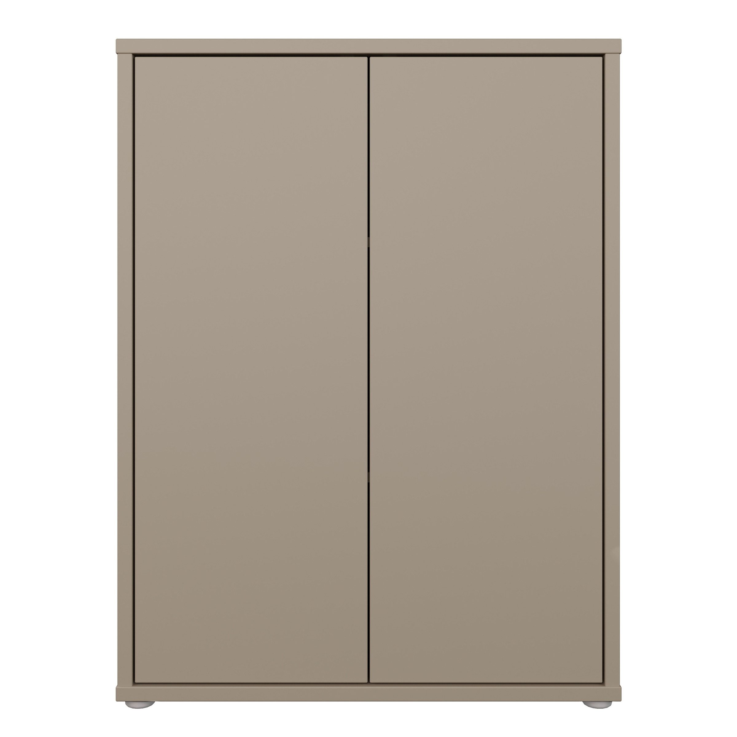 PREISBRECHER Kommode ALICE SPRINGS, in Taupe - 74,5x99,1x41,5cm (BxHxT)