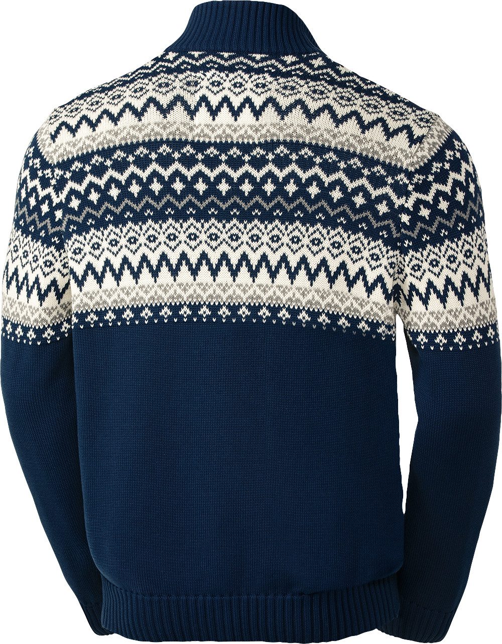 Hinterstoisser Strickjacke Mit charakteristischem Norweger-Muster