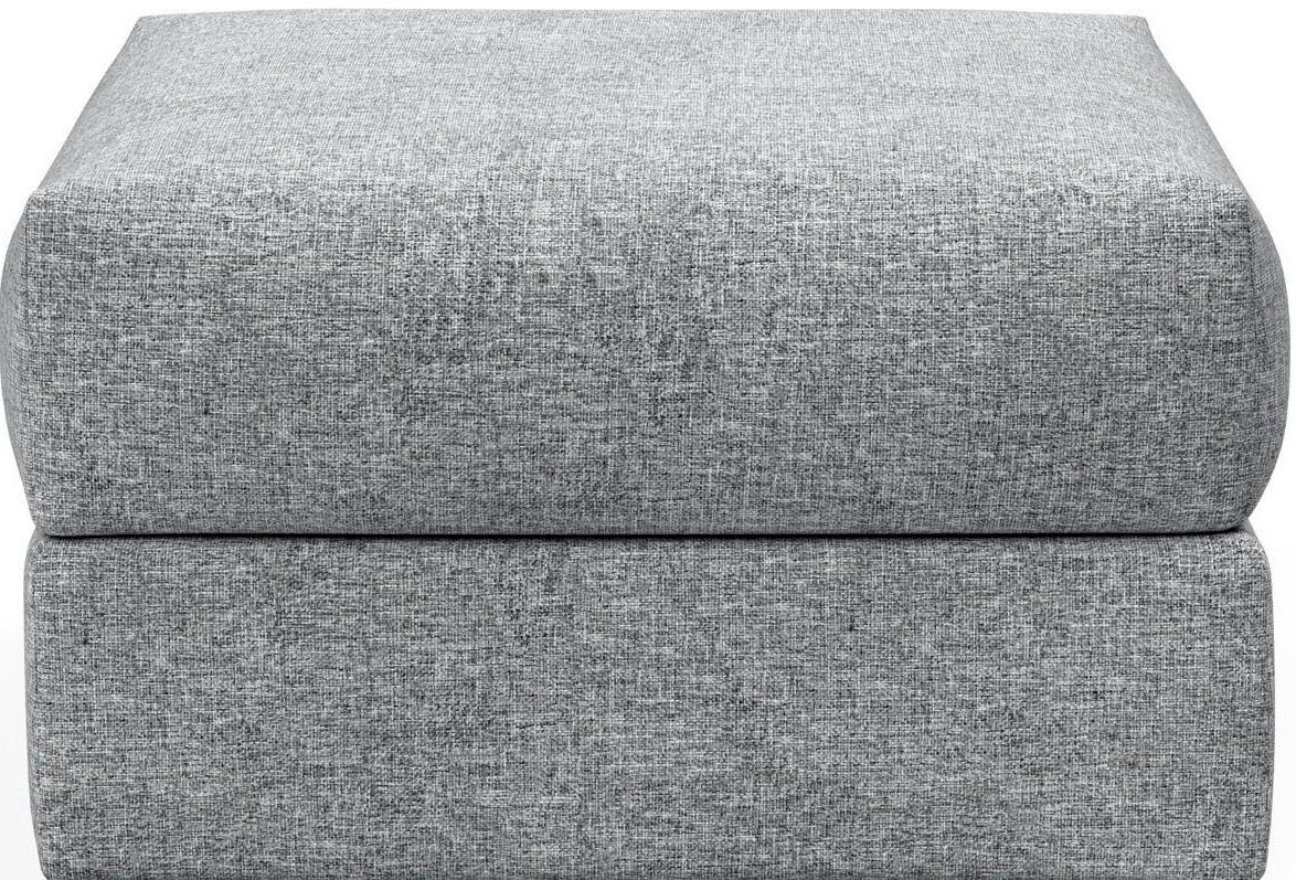 INNOVATION LIVING ™ Polsterhocker Cornila, Fußhocker, Pouf, Sitzhocker, aufklappbar, großer Stauraum, frei im Raum stellbar