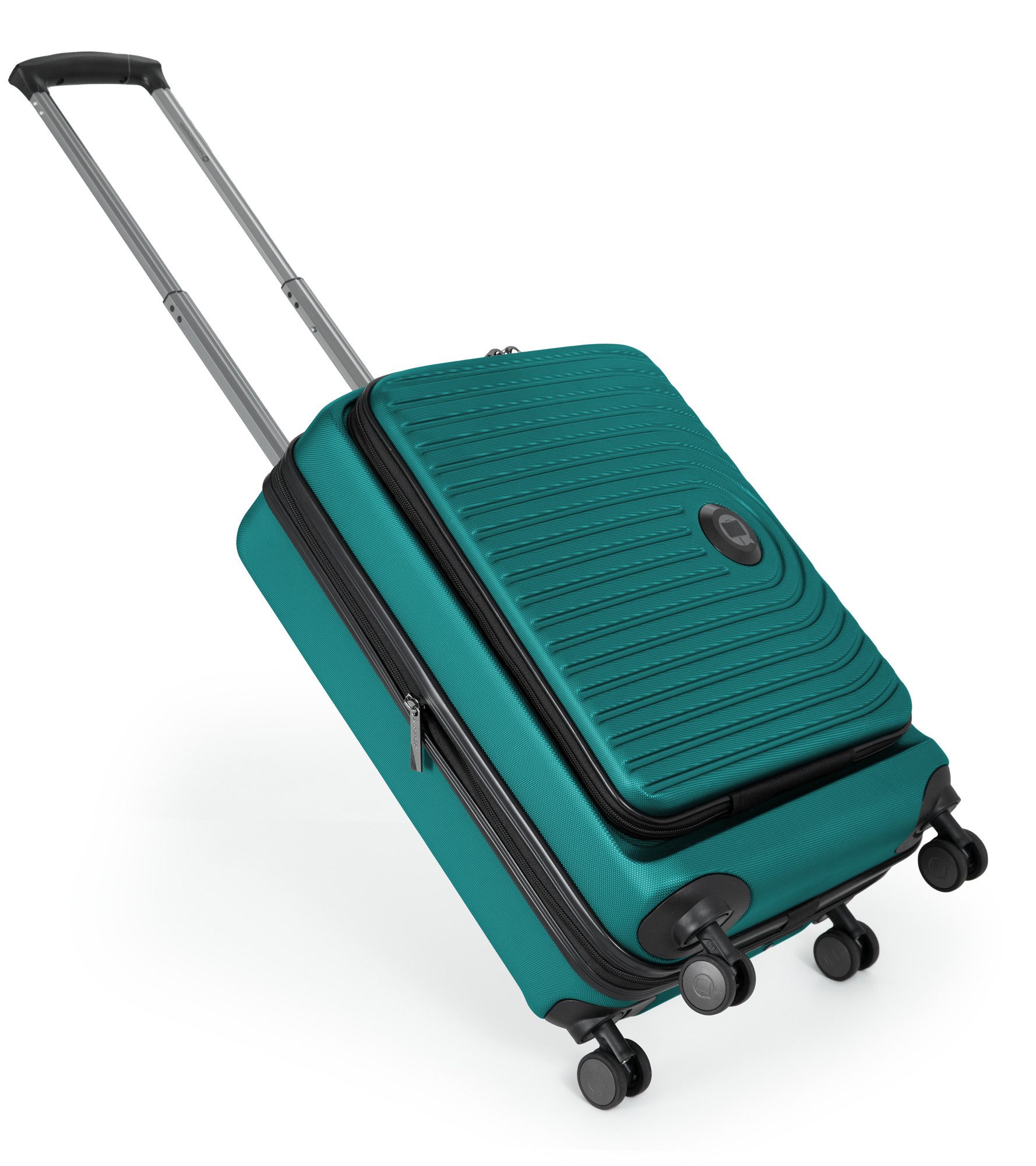 Hauptstadtkoffer Handgepäckkoffer Mitte, 4 Rollen, Handgepäck-Trolley Toploader, Laptop-Fach, TSA 37L