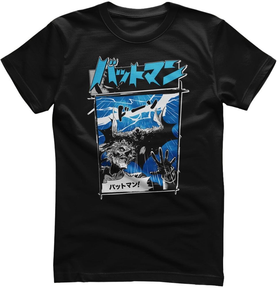 Batman T-Shirt Batman & Joker Japanese Mashup T-Shirt