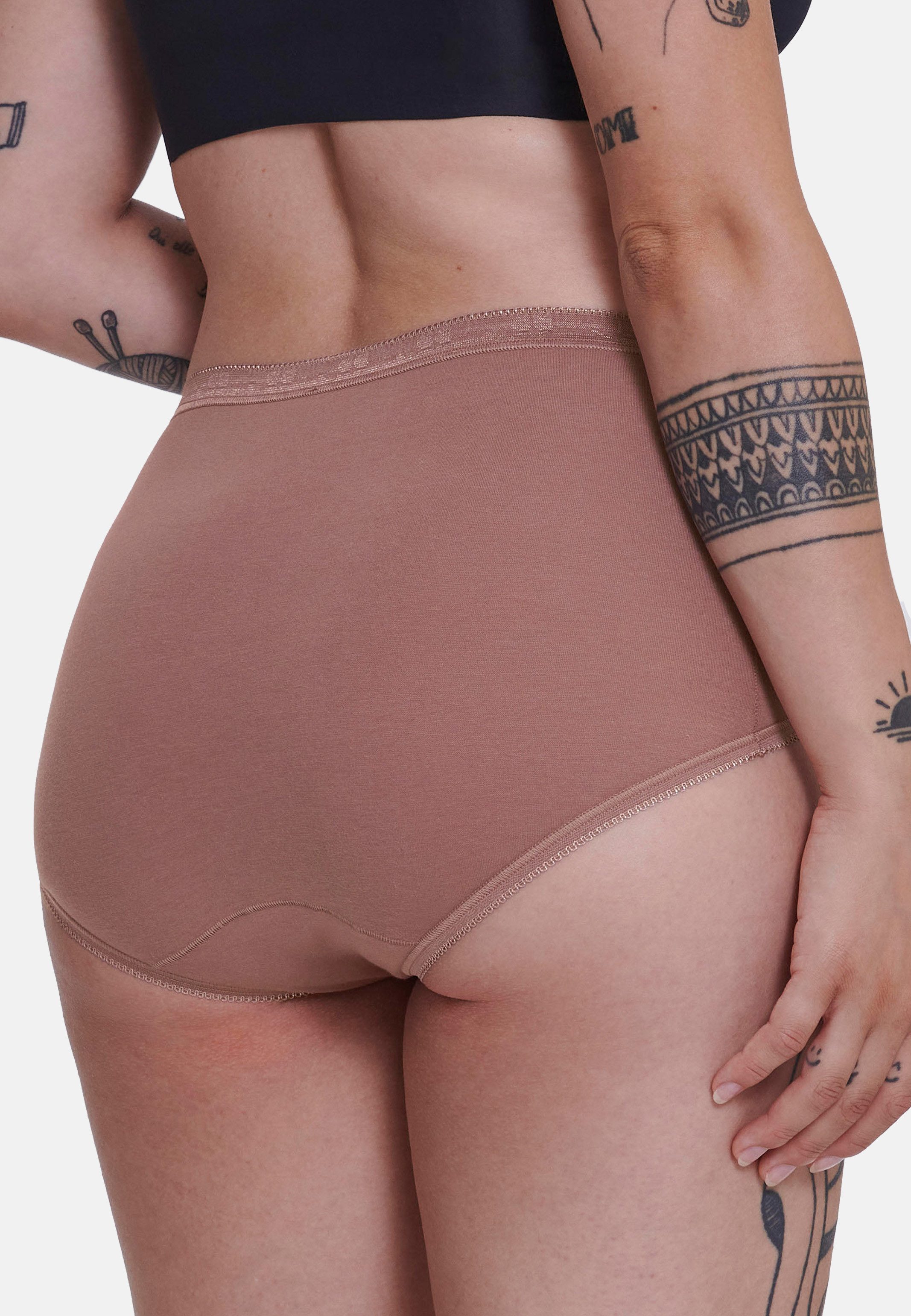 sloggi Midislip 6er Pack Basic+ (Spar-Set) Midi Slip - Baumwolle - Atmungsaktiv - Im praktischen Mehrfachpack