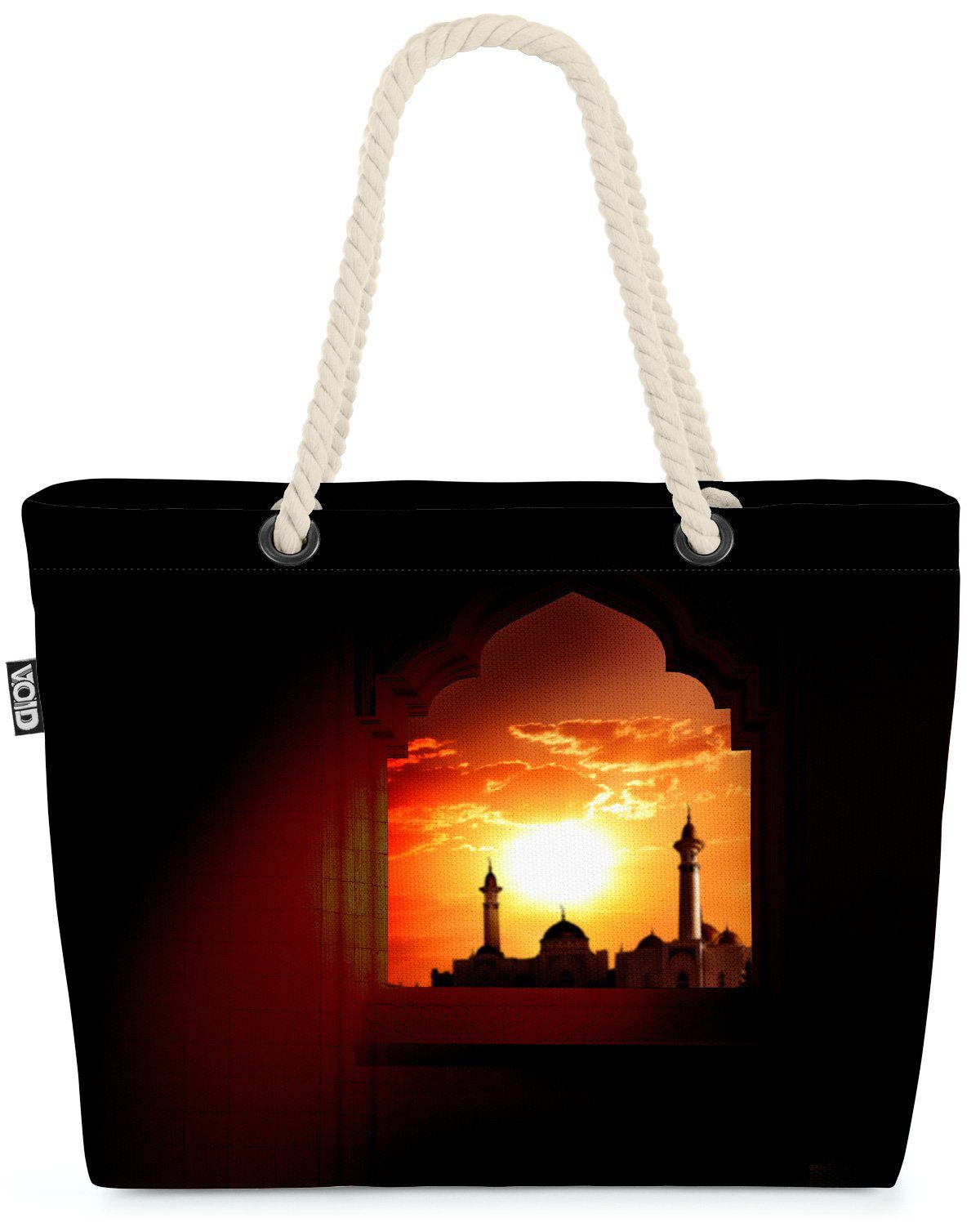 VOID Strandtasche (1-tlg), Mo-schee Sonne Istanbul Türkei Mo-schee imam koran ramadan Isl-am ara