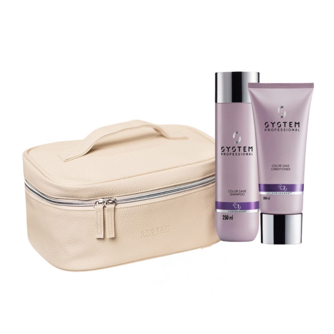 System Professional Уход за волосами-Set System Professional Color Save Weihnachtsset Wella Farbbrillanz, 3-tlg.