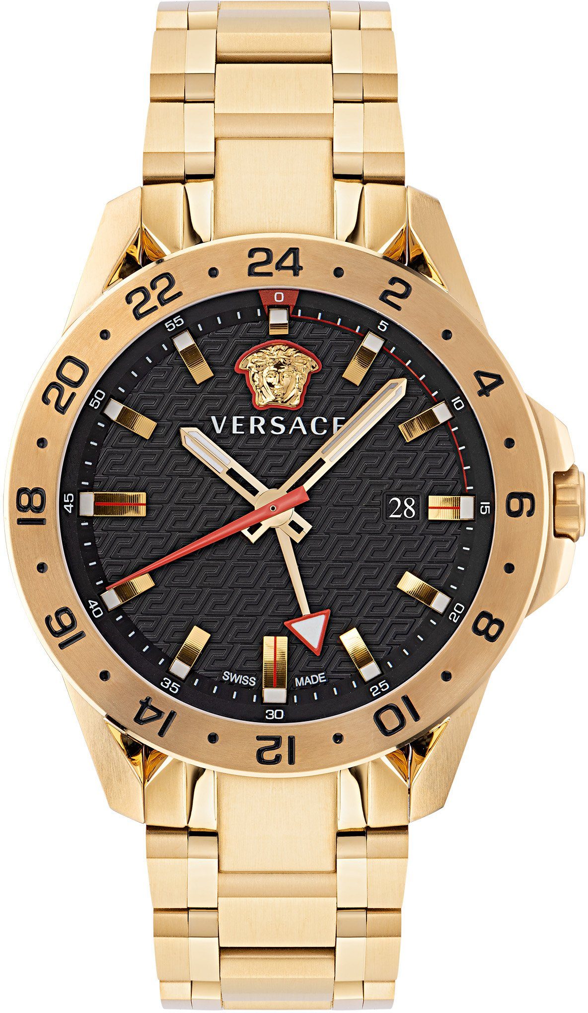 Uhr Versace TECH VE2W00522 GMT, SPORT Schweizer