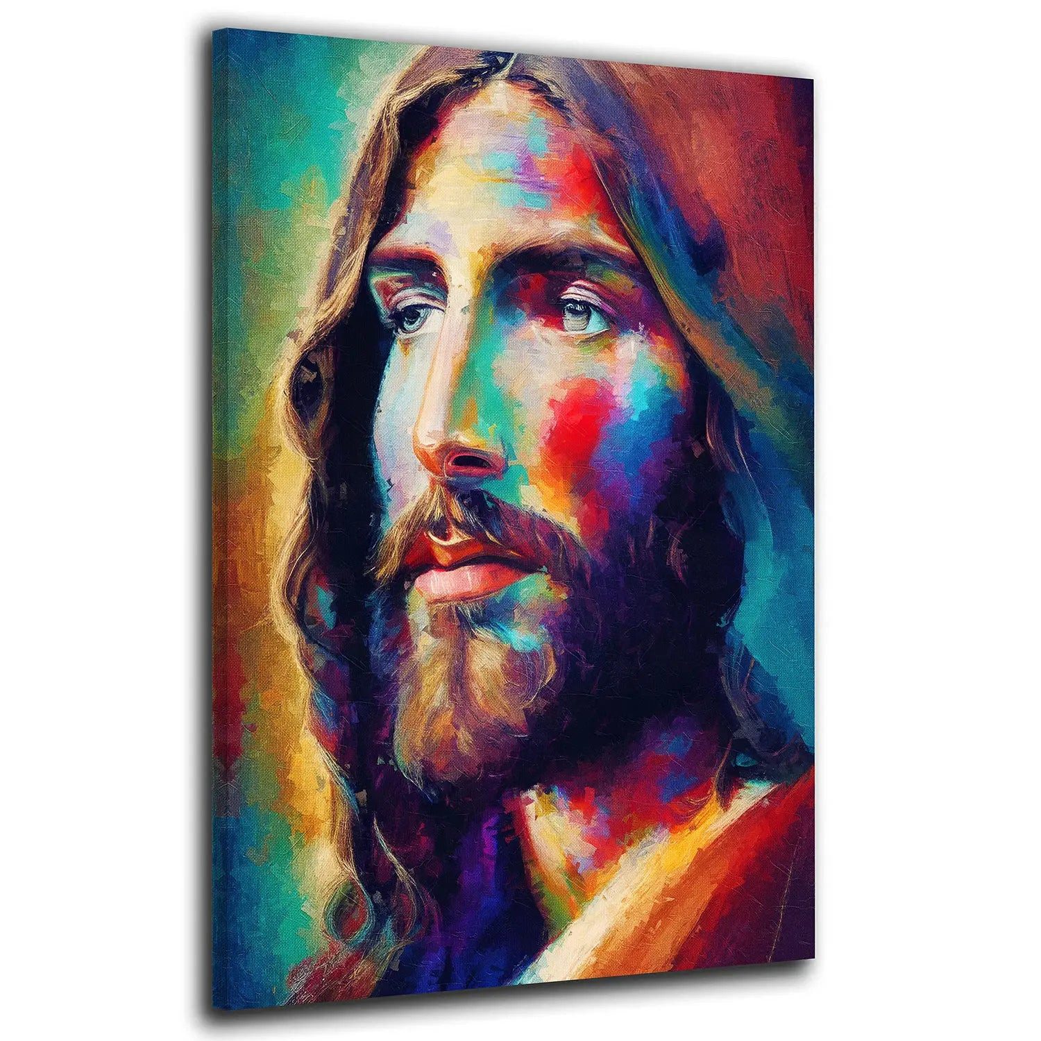 Artedinoi Leinwandbild Jesus Paint Style abstrakt Wandbild Leinwandbild Kun günstig online kaufen