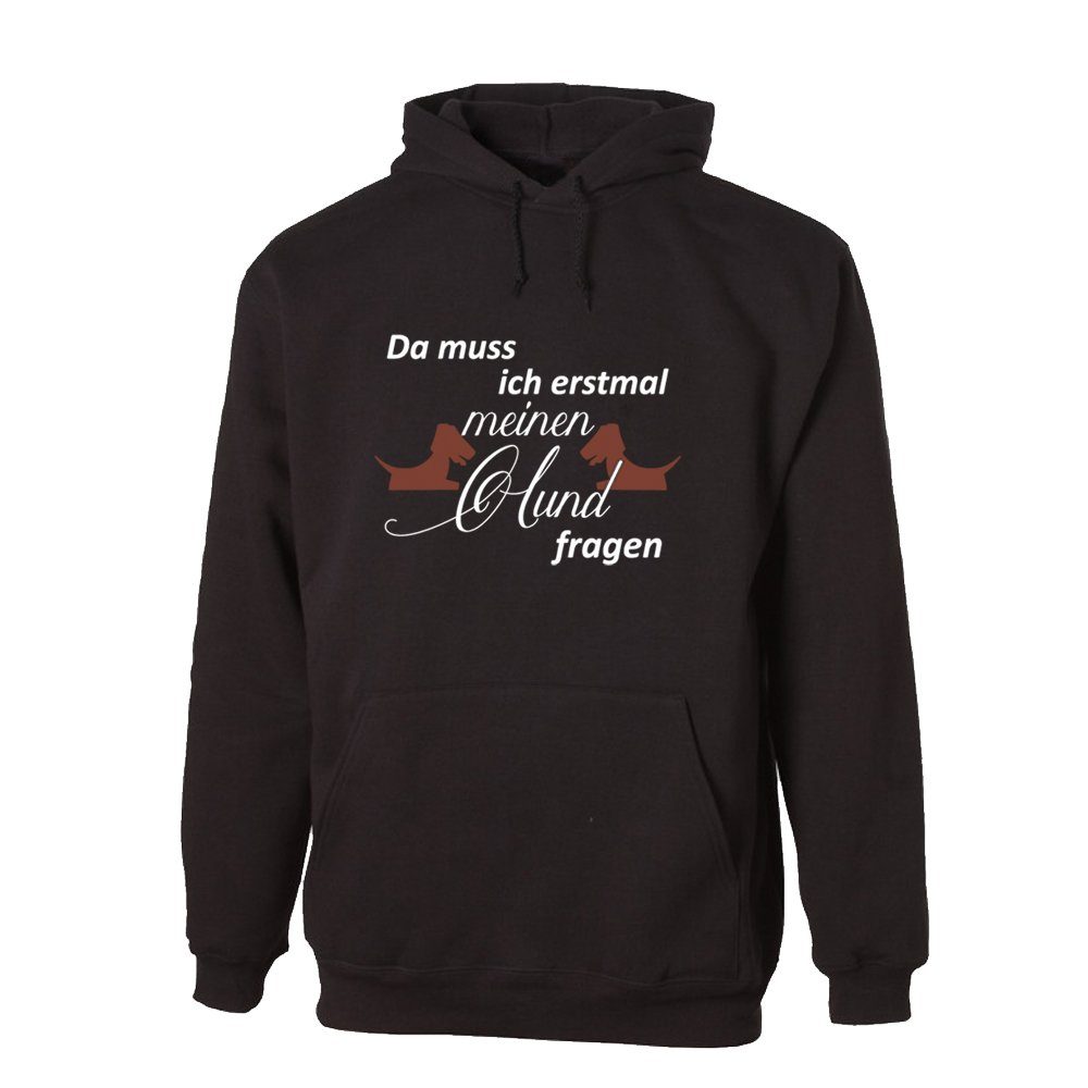 G-graphics Hoodie Da muss ich erstmal günstig online kaufen