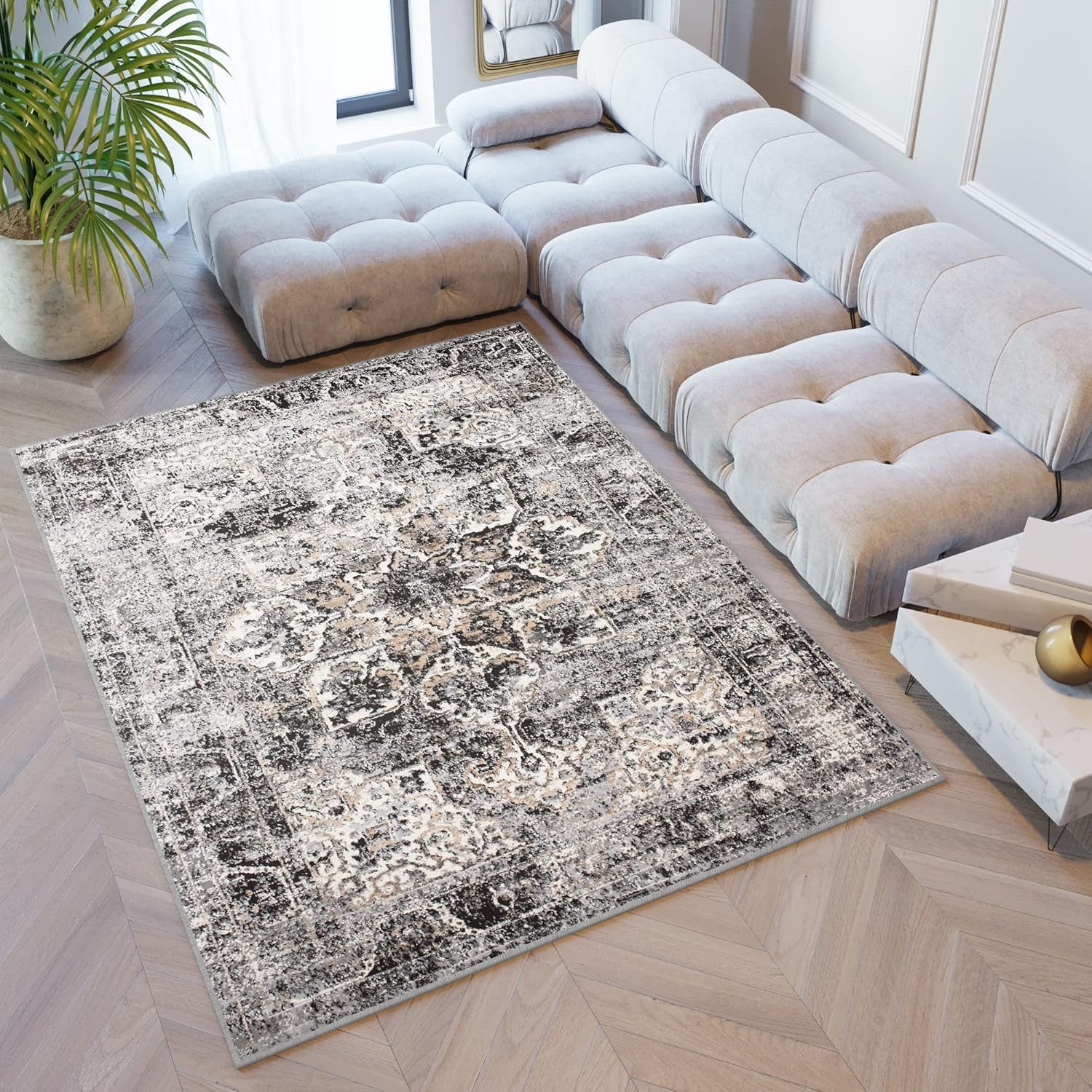 Tapiso Teppich VALLEY, rechteckig, Höhe: 9 mm, Wohnzimmer, Schlafzimmer, mo günstig online kaufen