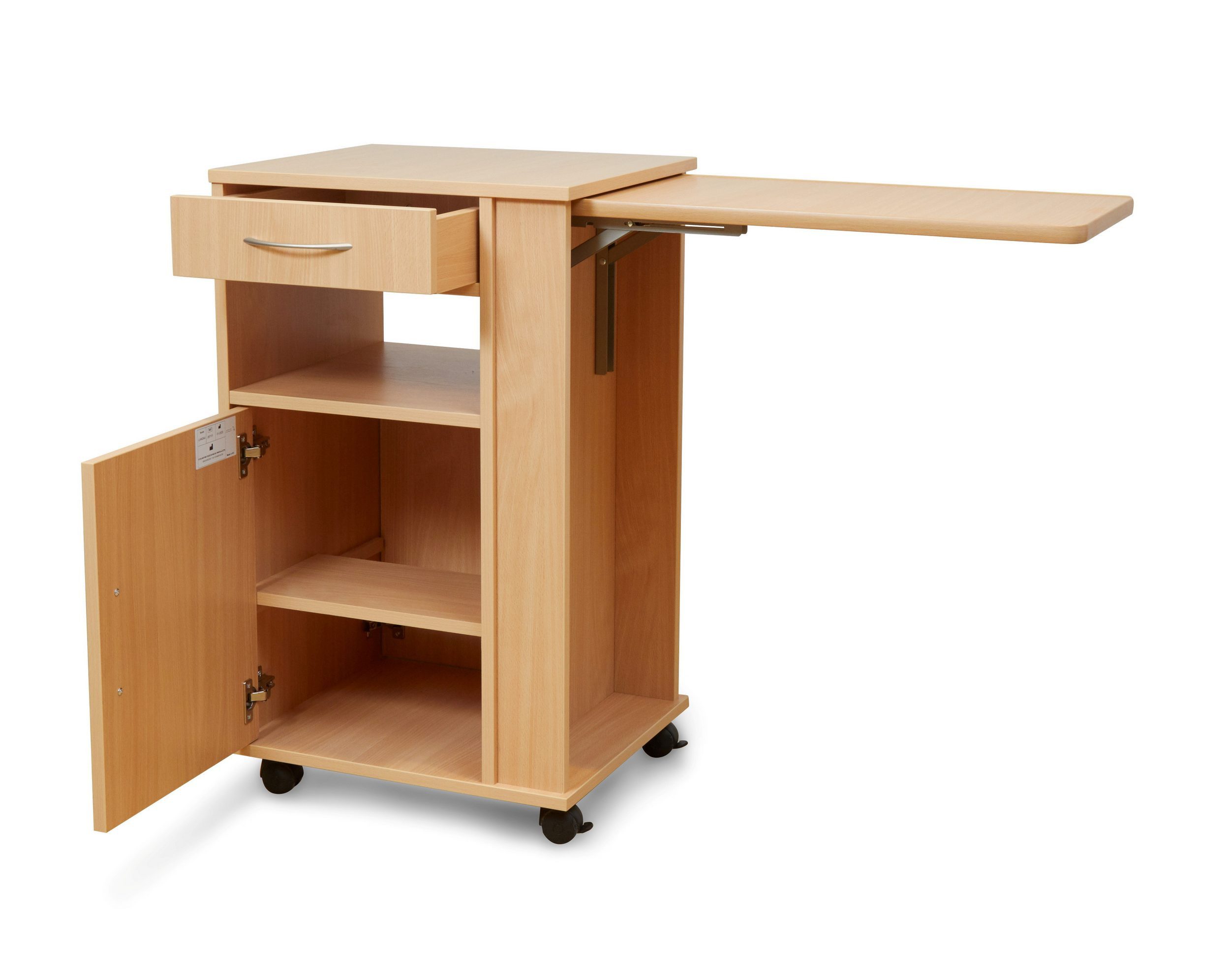 Burmeier Schlafzimmer-Set Burmeier Hermann, Nachttisch für Pflegebett, Buche Natur