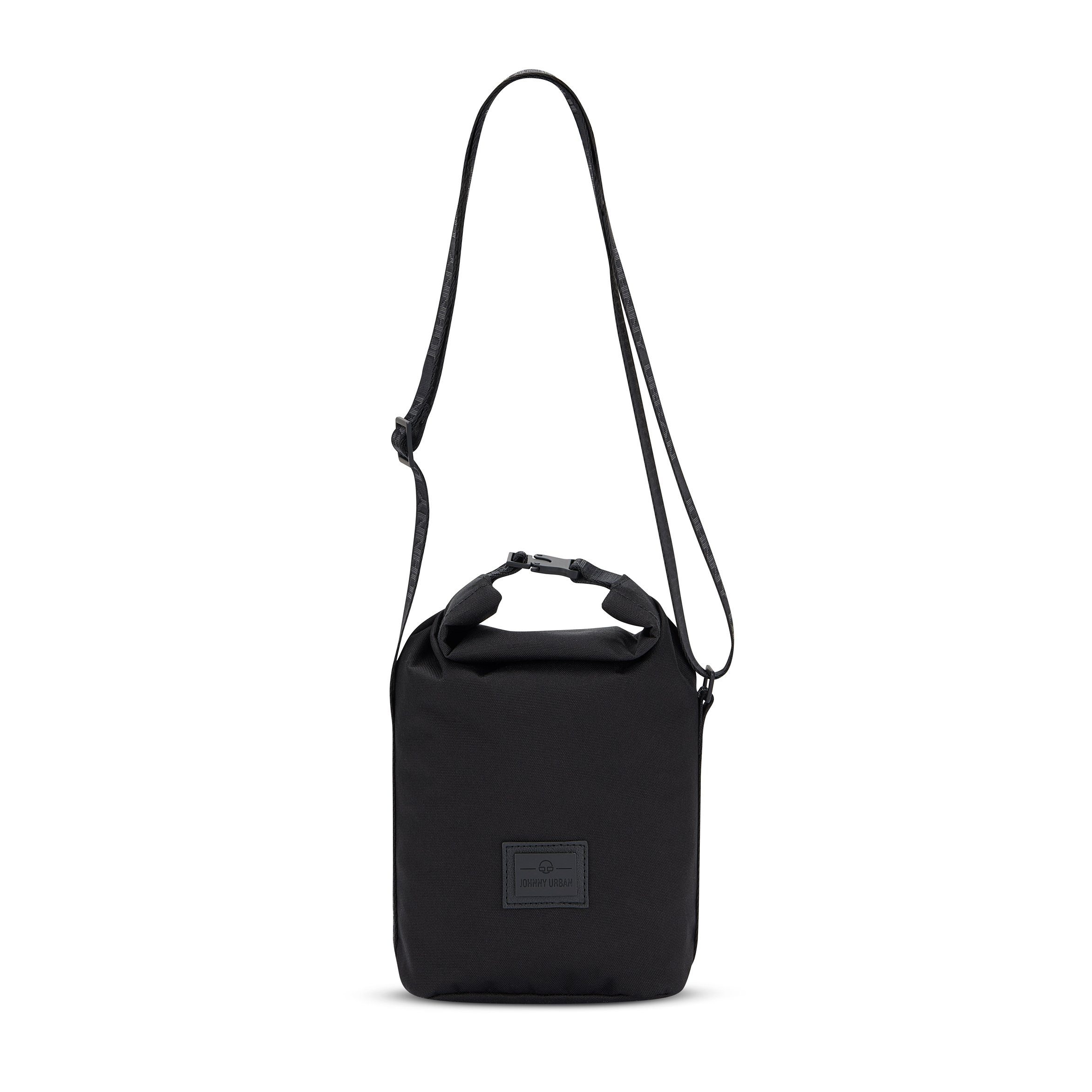 Johnny Urban Handtasche RUE Handtasche Damen, Stylische Umhängetasche, Flexible Größe, Wasserabweisend Schwarz