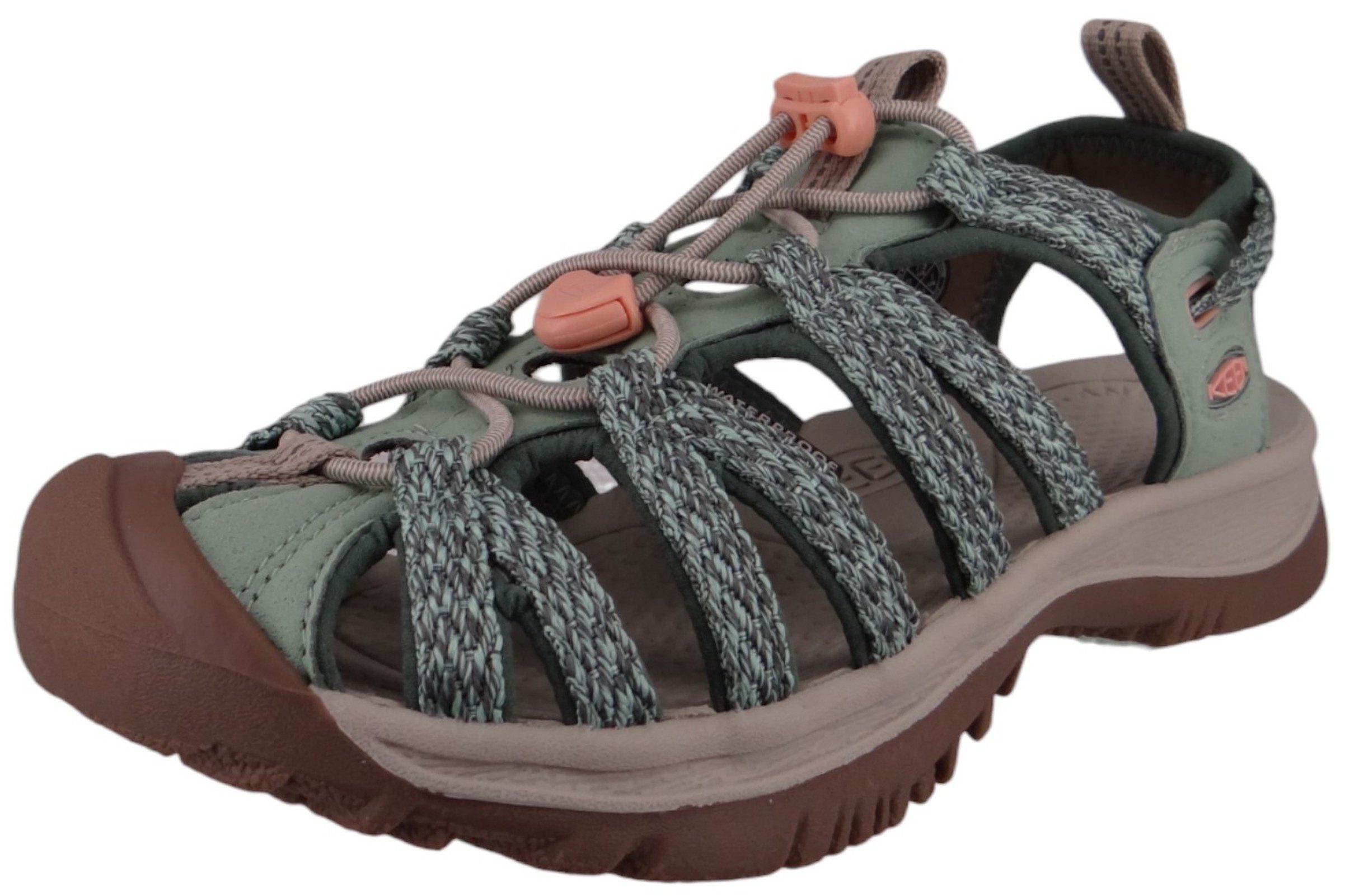 1029012 Whisper Granite Green/Peachj Parfait Sandale