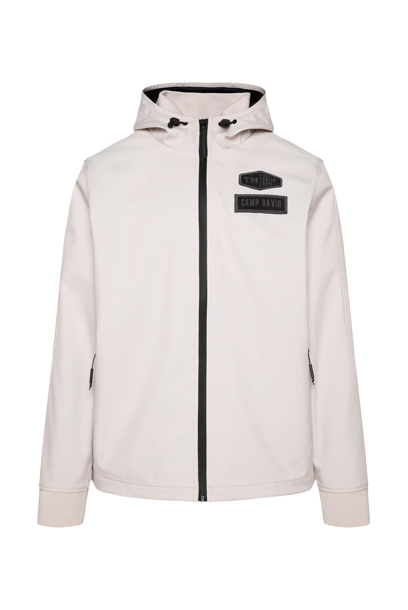 CAMP DAVID Outdoorjacke mit verstellbarem Gummizug im Saum