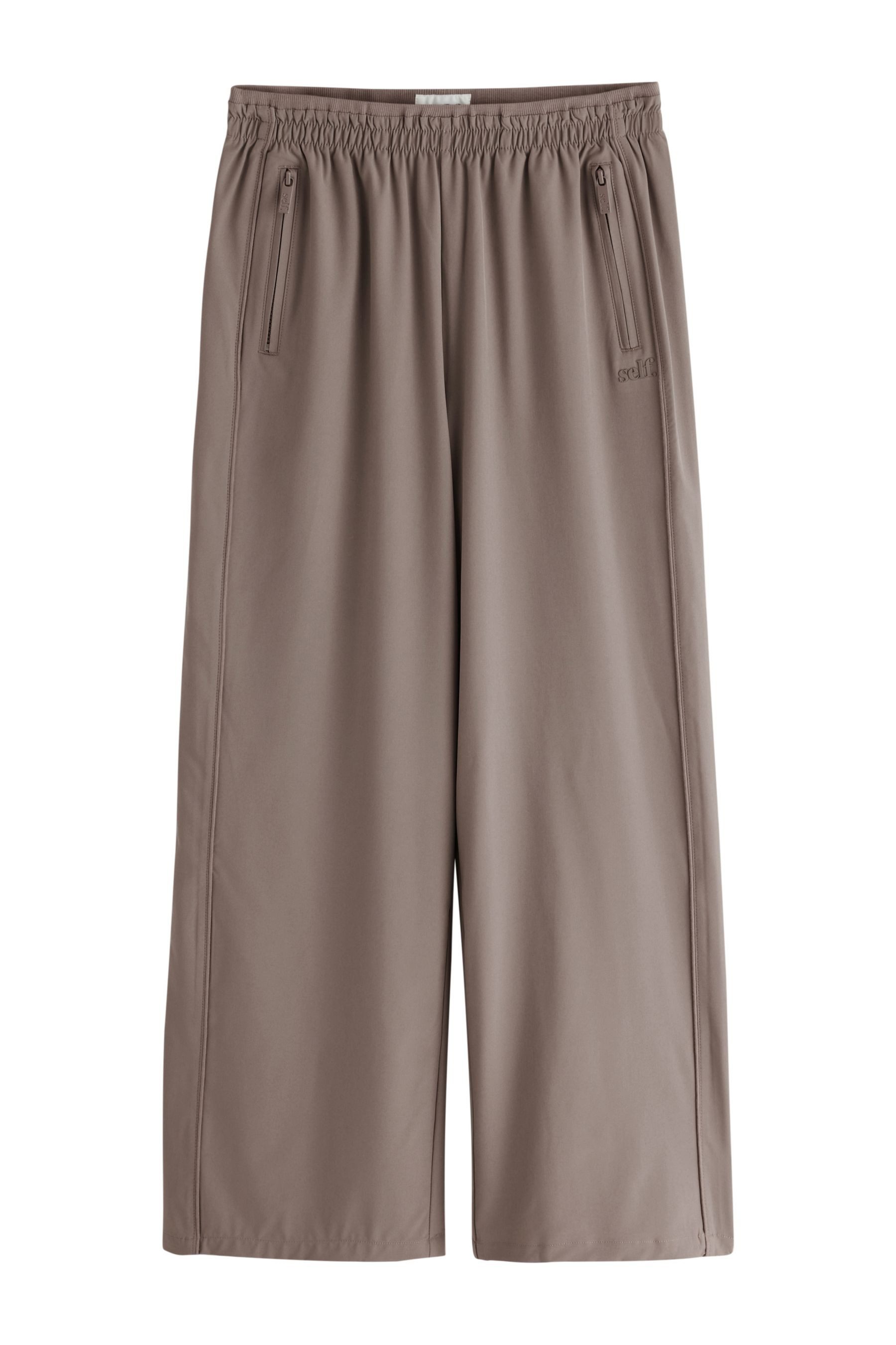 self Jogginghose self. Jogginghose mit 4-Wege-Stretch & weitem Bein (1-tlg)