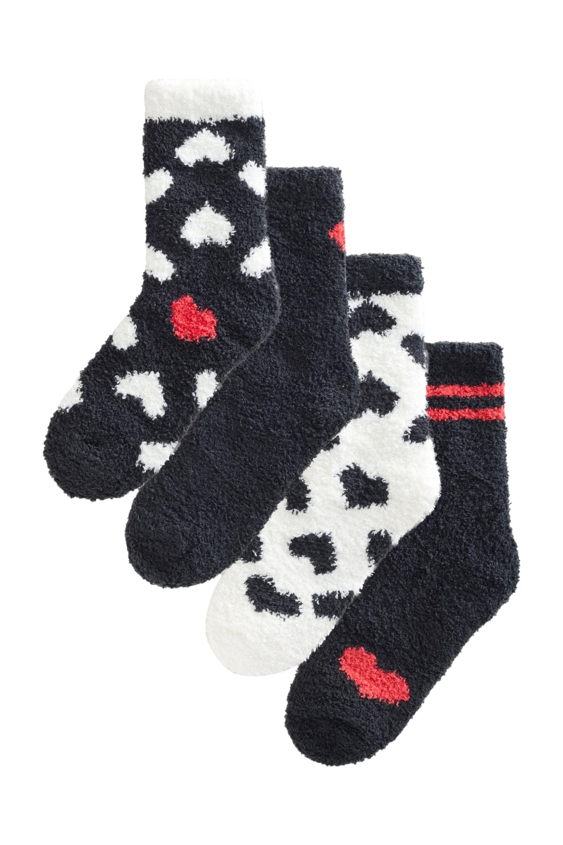 Next Kuschelsocken Kuschelige Söckchen, 4er-Pack (1-Paar)