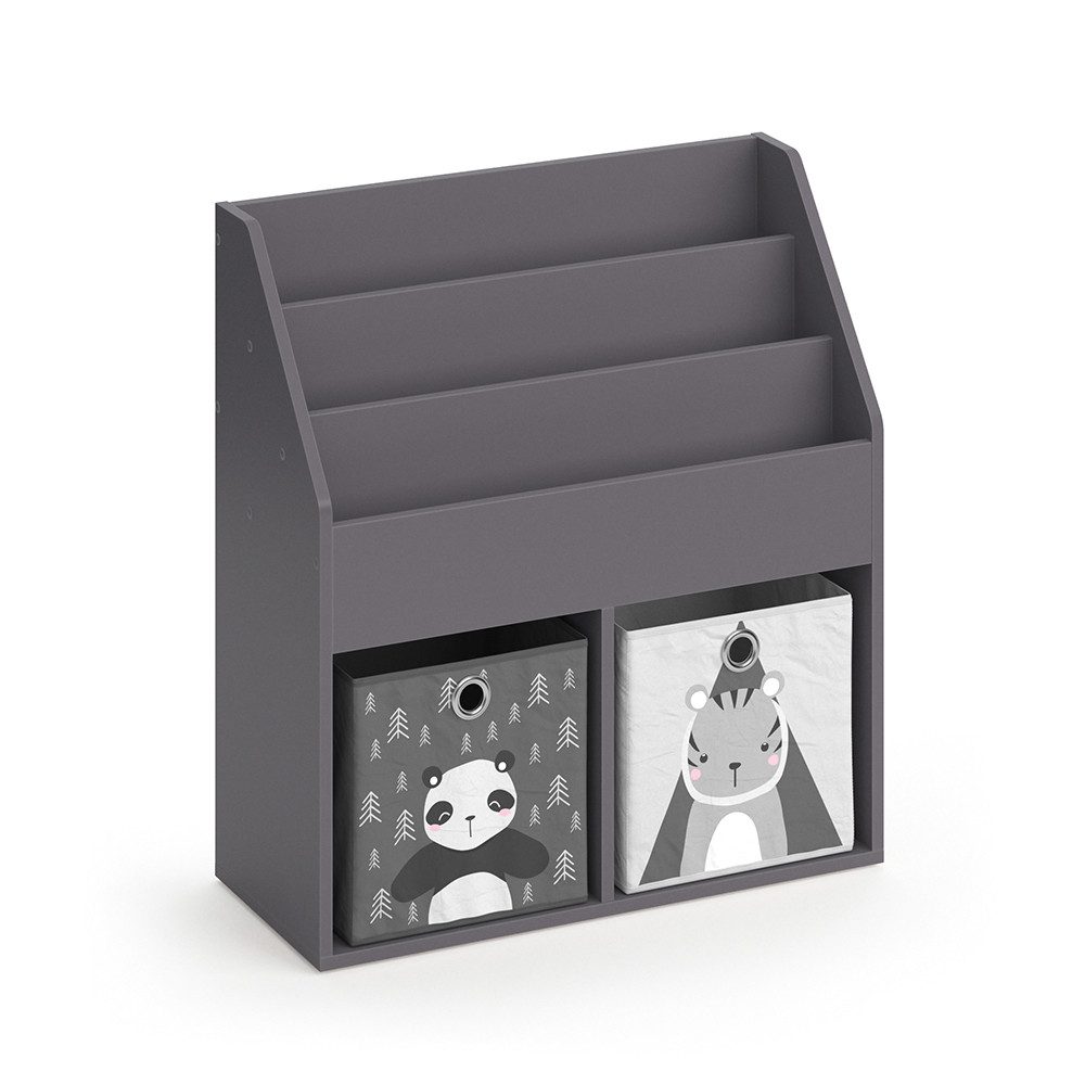 Vicco Bücherregal Luigi, Grau, 72 x günstig online kaufen