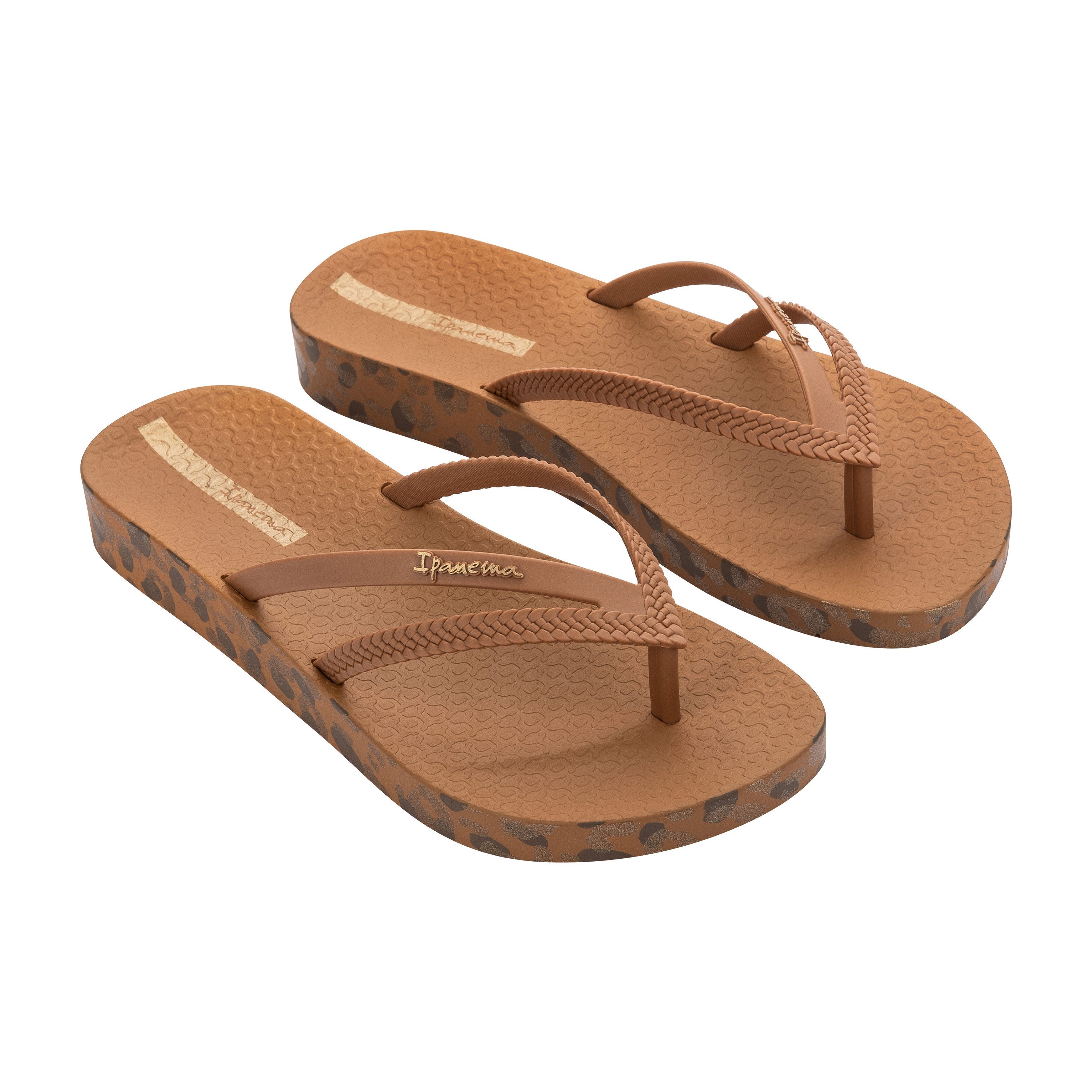 Ipanema BOSSA SOFT V FEM - Zehentrenner / Flip Flop Zehentrenner Flip Flop mit bedruckter Außensohle - geteilter Riemen