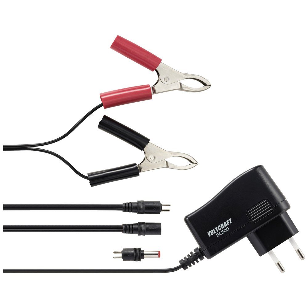 VOLTCRAFT VOLTCRAFT Bleiakku-Ladegerät BC800 6 V, 12 V Ladestrom (max) 0.8 A Bleiakku-Ladegerät