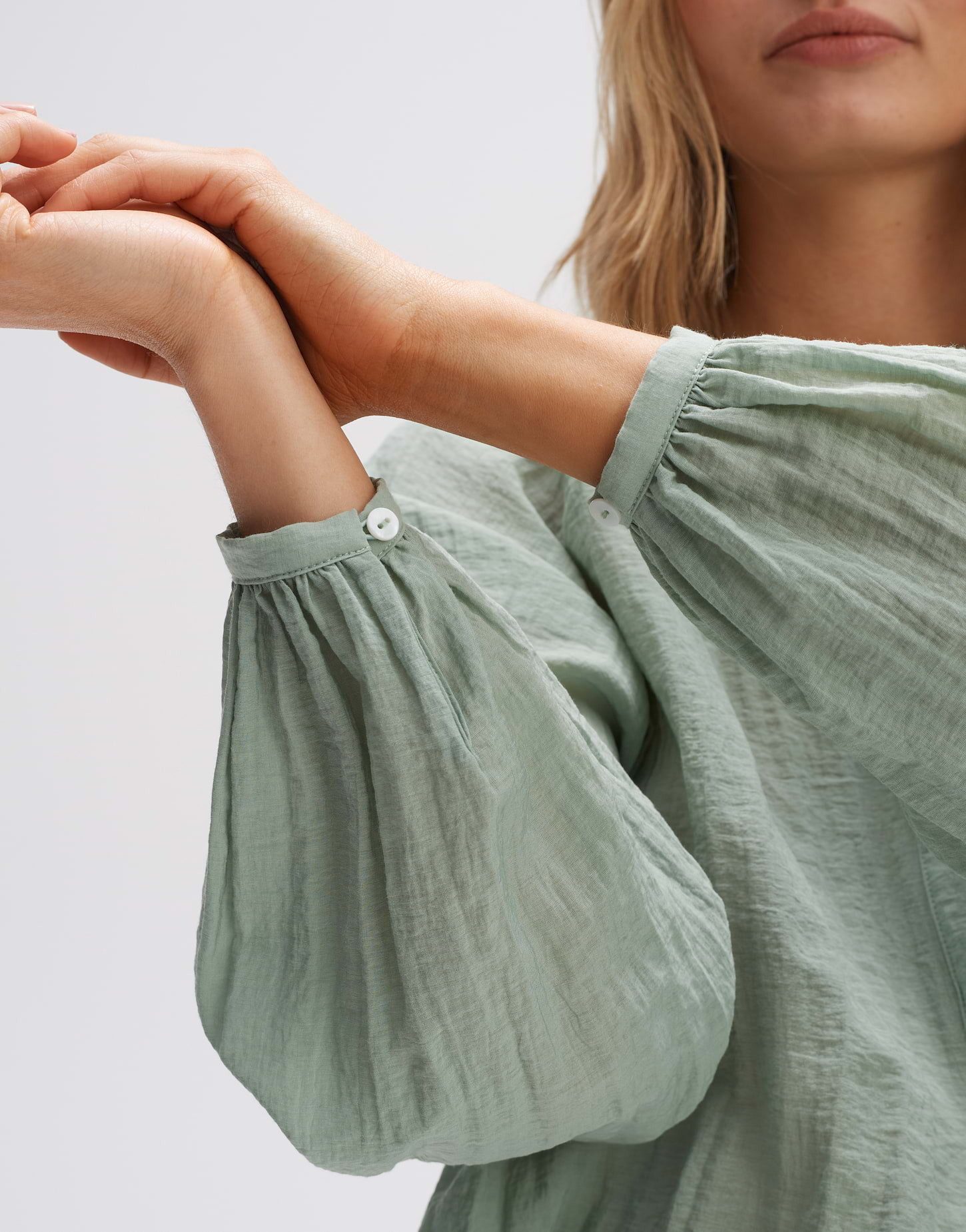 OPUS Langarmbluse Frapina